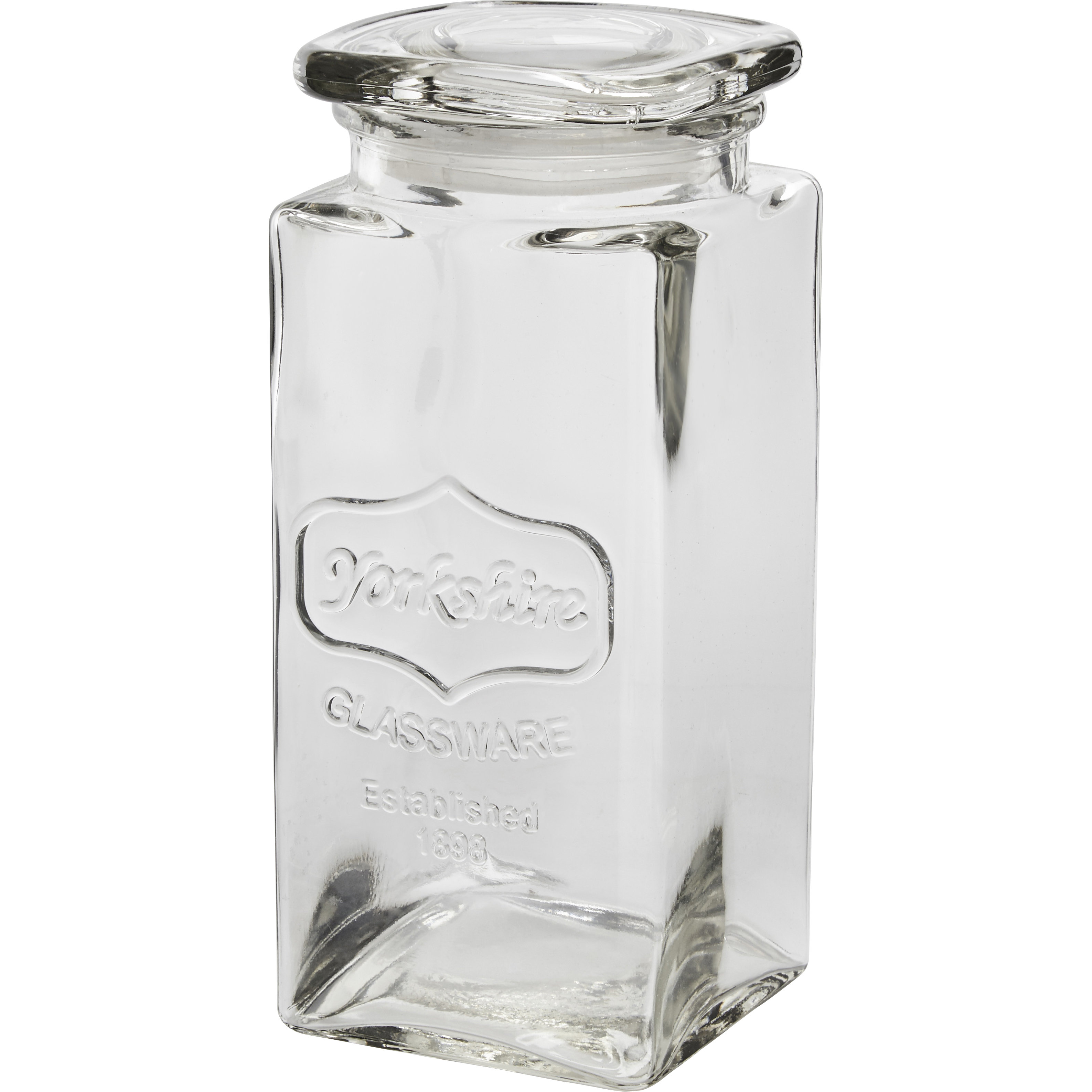 Circle Glass Yorkshire 4 Piece Canister Set & Reviews Wayfair