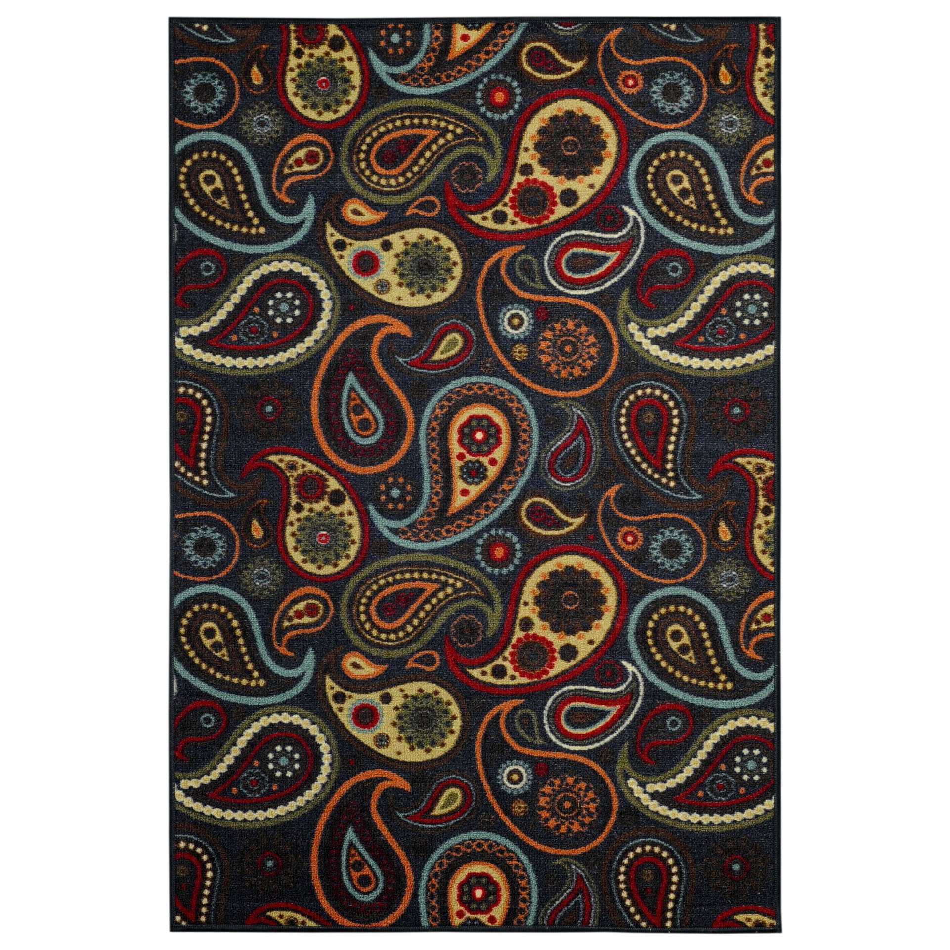 Rugnur Hammam Maxy Home Paisley Floral Red Area Rug & Reviews Wayfair