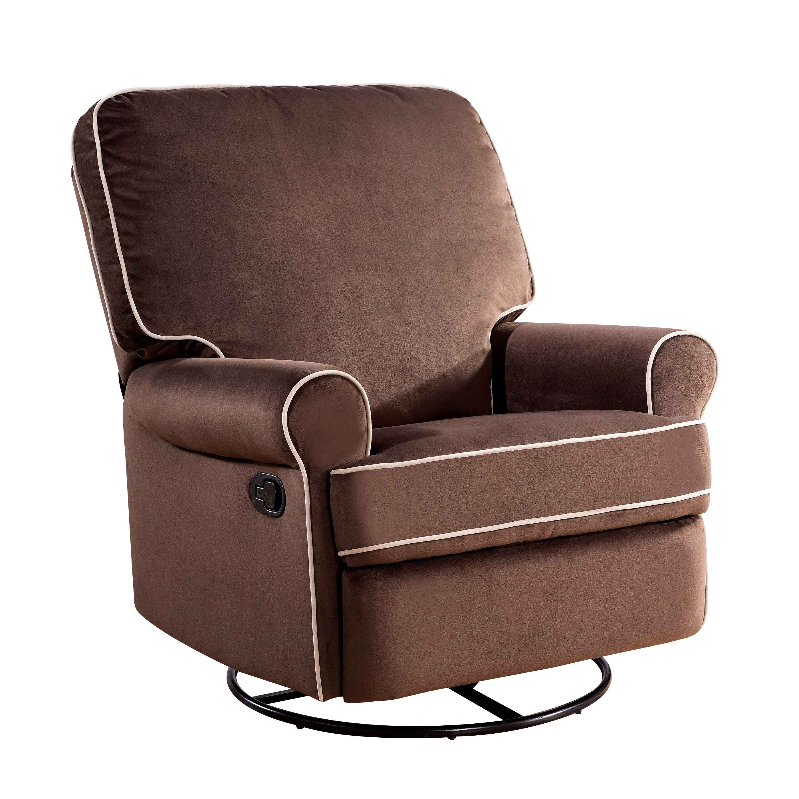 Darby Home Co Roquemore Fabric Swivel Glider Recliner & Reviews
