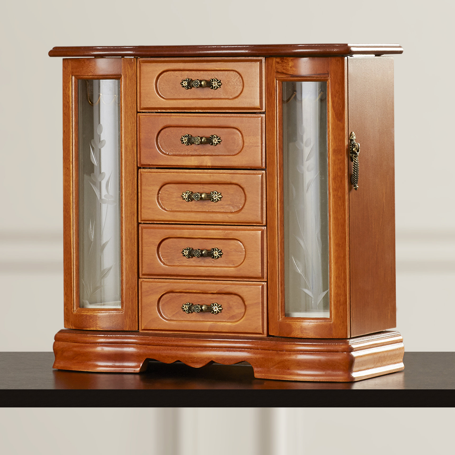 Darby Home Co Two Door Jewelry Box & Reviews Wayfair