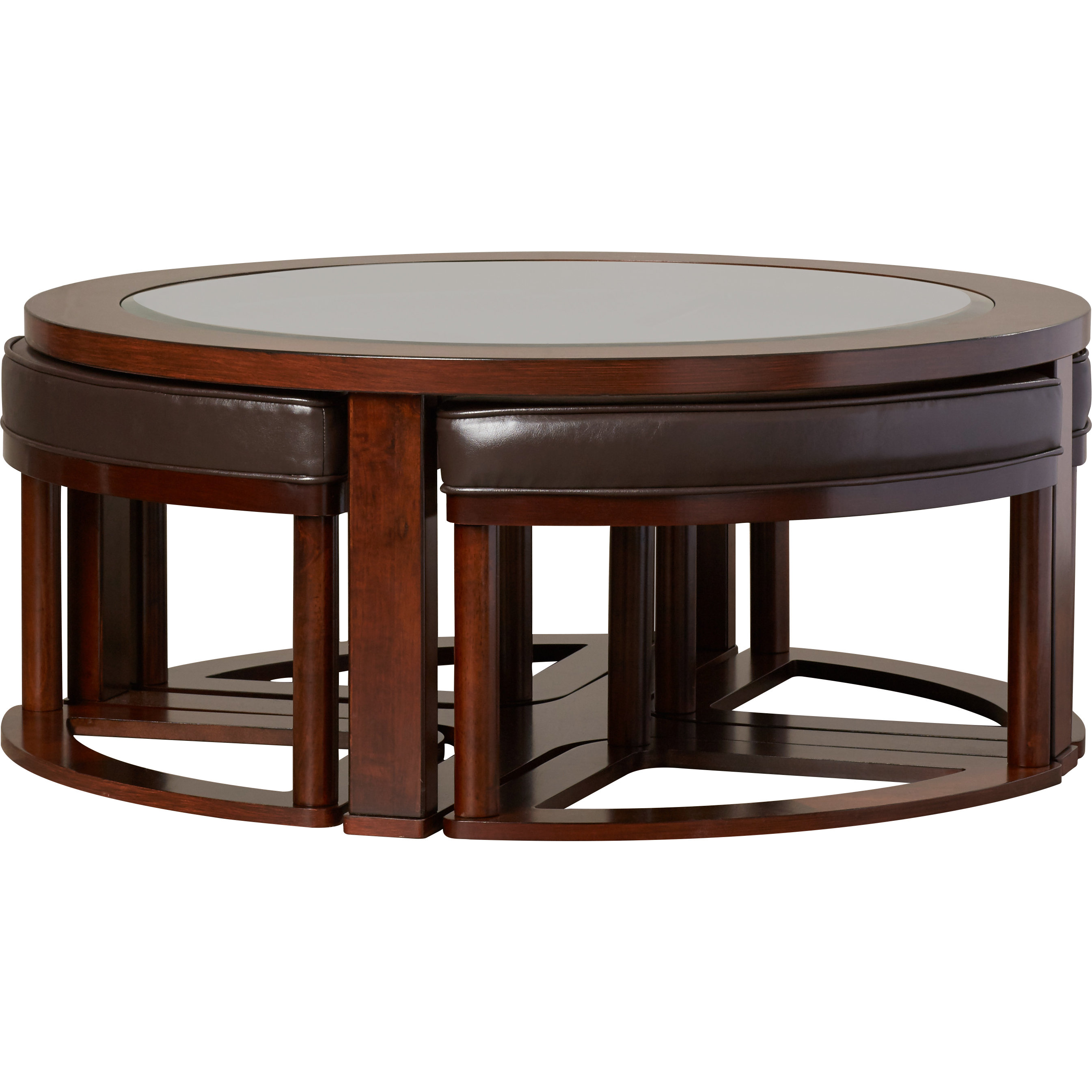Darby Home Co Eastin 5 Piece Coffee Table & Stool Set & Reviews Wayfair