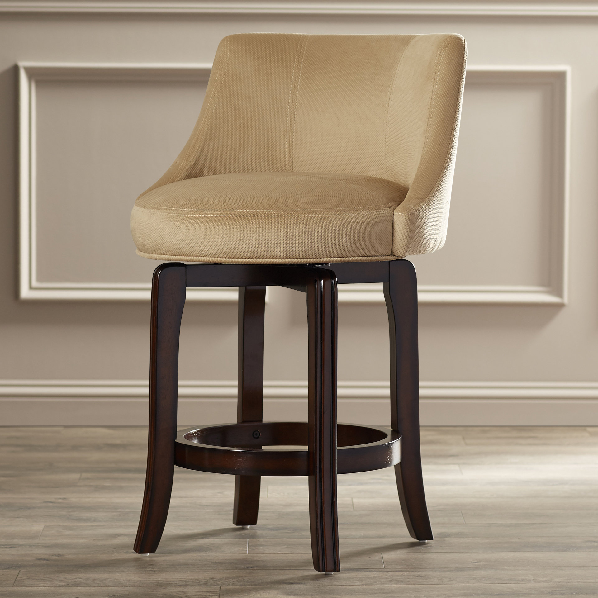 Darby Home Co Grandwood 25.25" Swivel Bar Stool & Reviews Wayfair