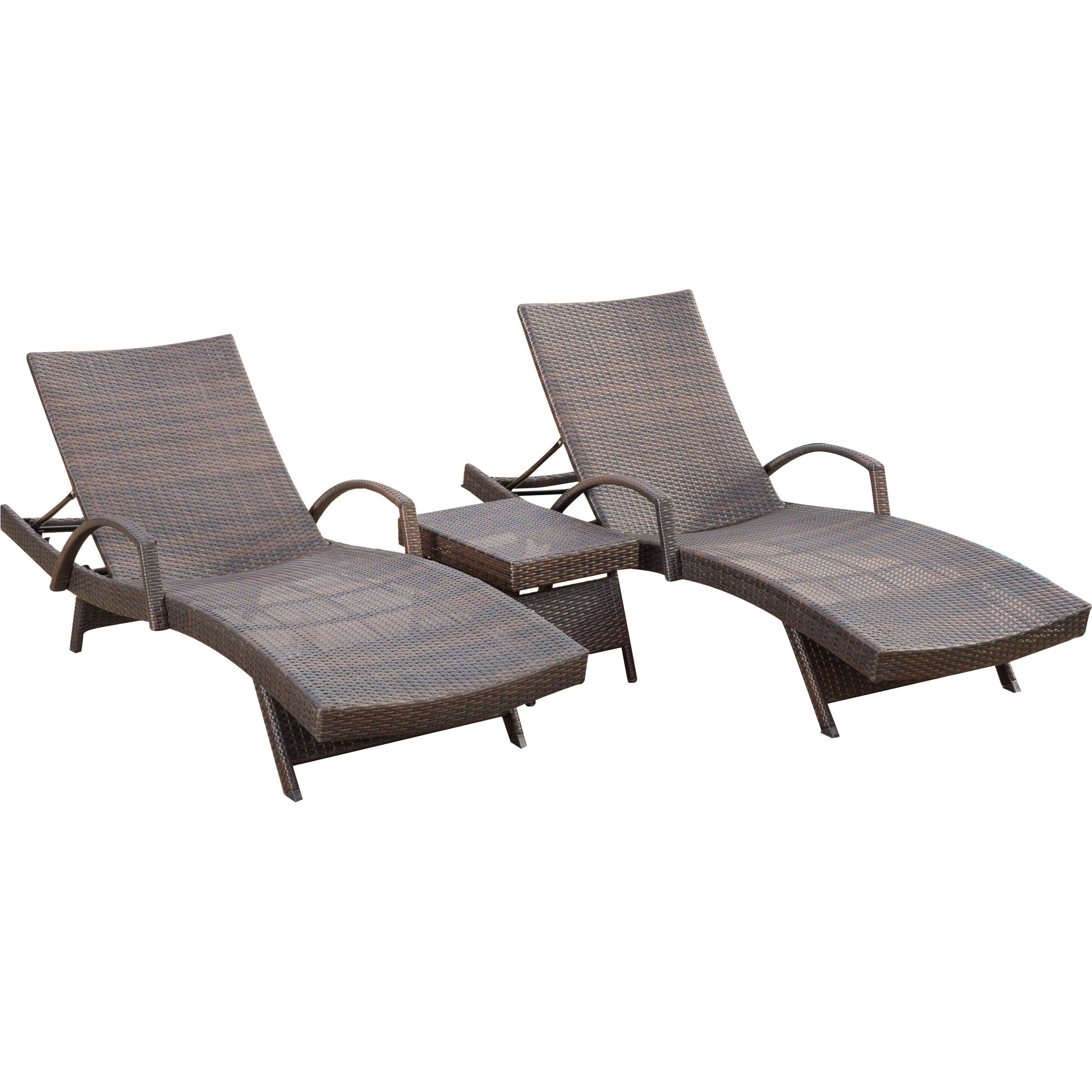 Darby Home Co Peyton 3 Piece Chaise Lounge Set & Reviews Wayfair