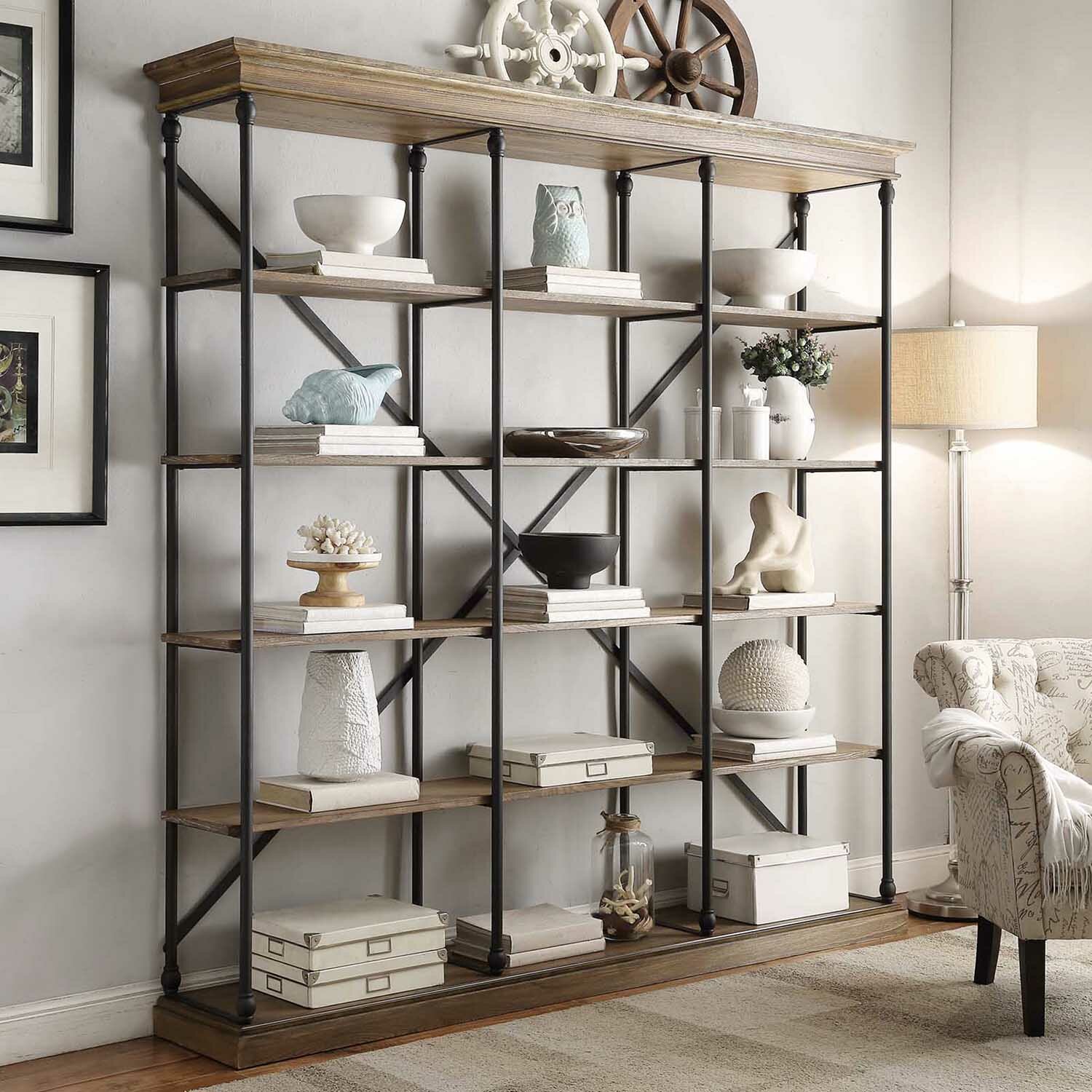 Darby Home Co Eastgate 84" Etagere Bookcase & Reviews ...