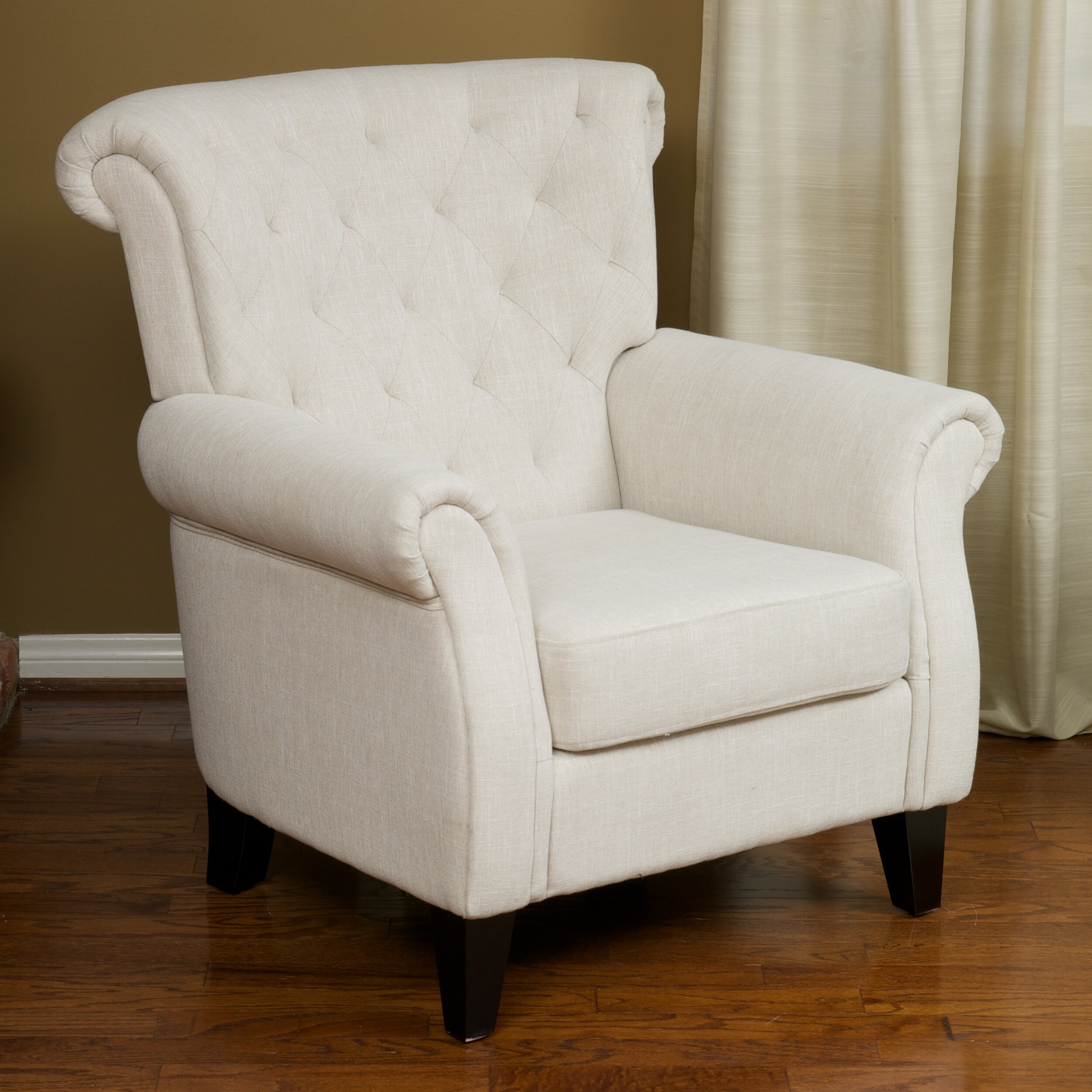 Alcott Hill Jaymee Tufted Upholstered Arm Chair  Reviews 