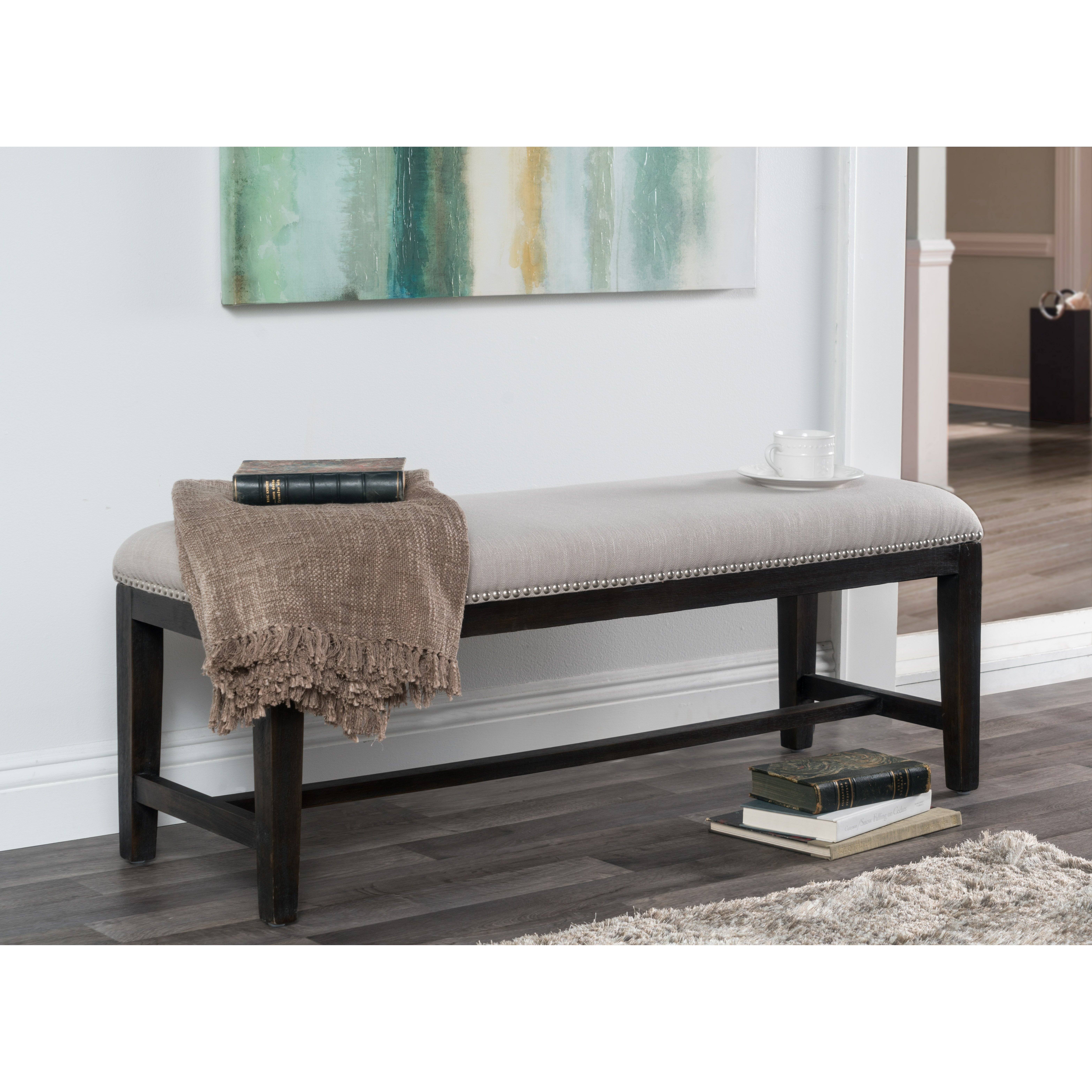 Stylish Upholstered Benches For Entryways