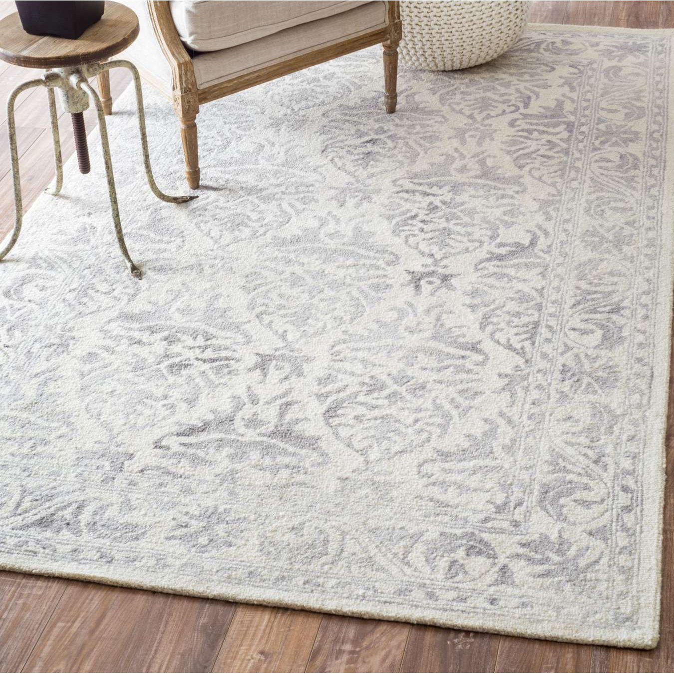 Alcott Hill Mount Salem Light Grey Area Rug & Reviews | Wayfair.ca