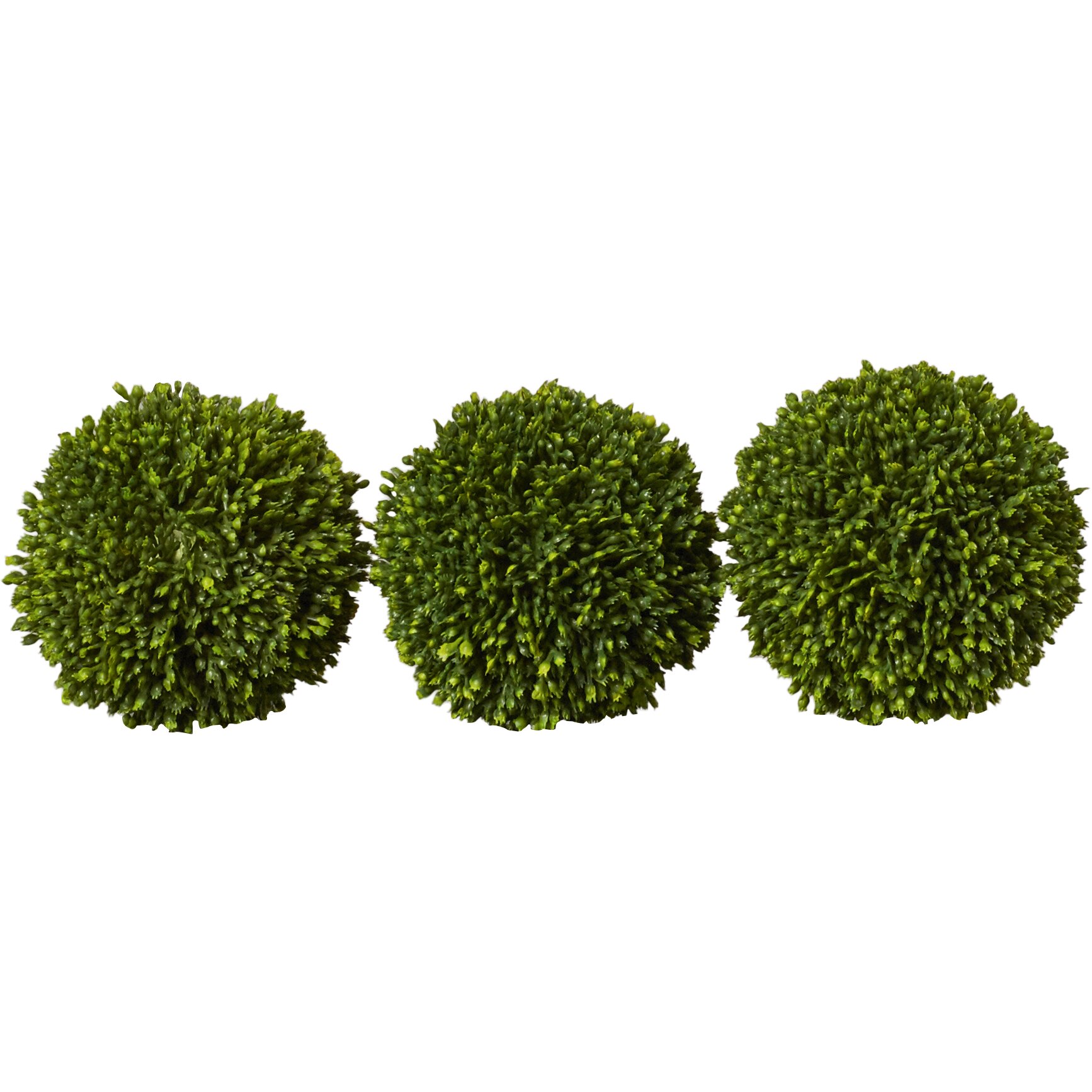 Charlton Home Faux Ball Decor Round Topiary & Reviews | Wayfair