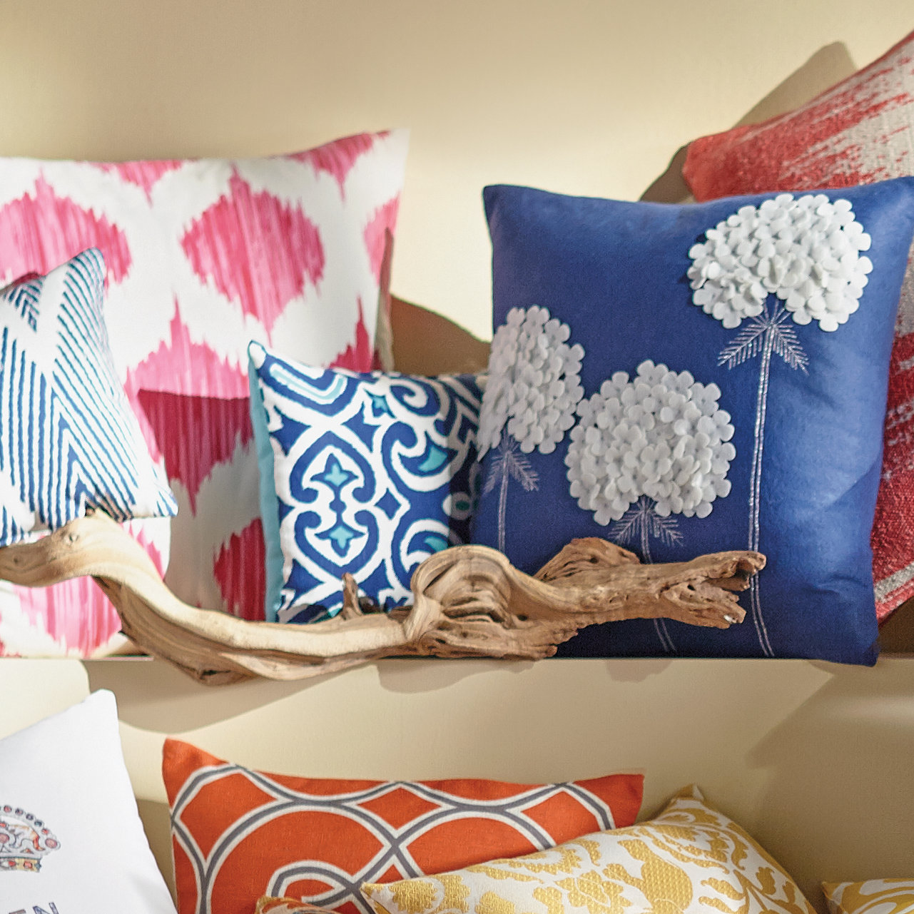 Charlton Home Fraley Throw Pillow & Reviews Wayfair