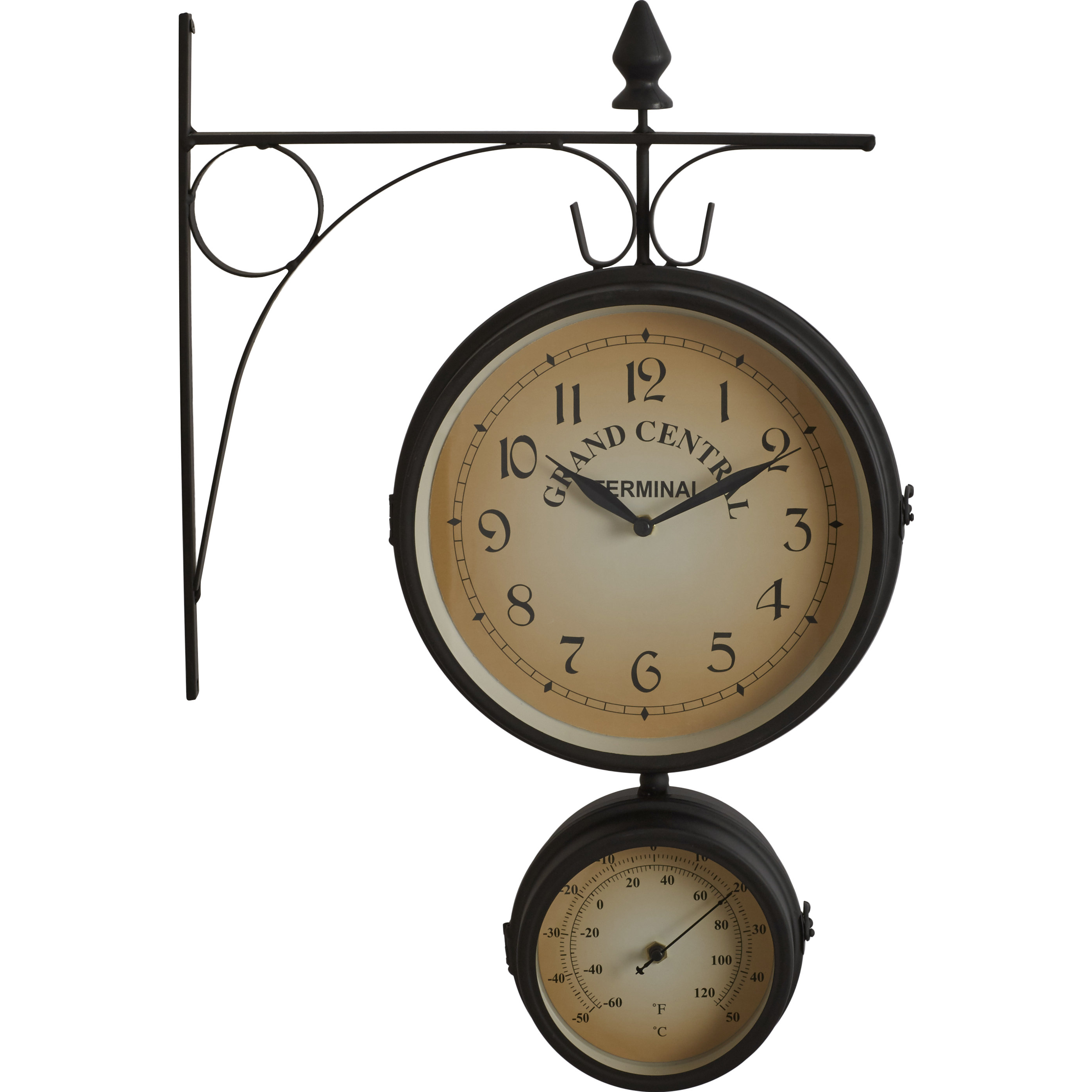 Charlton Home 14" Bracket Wall Clock & Reviews Wayfair