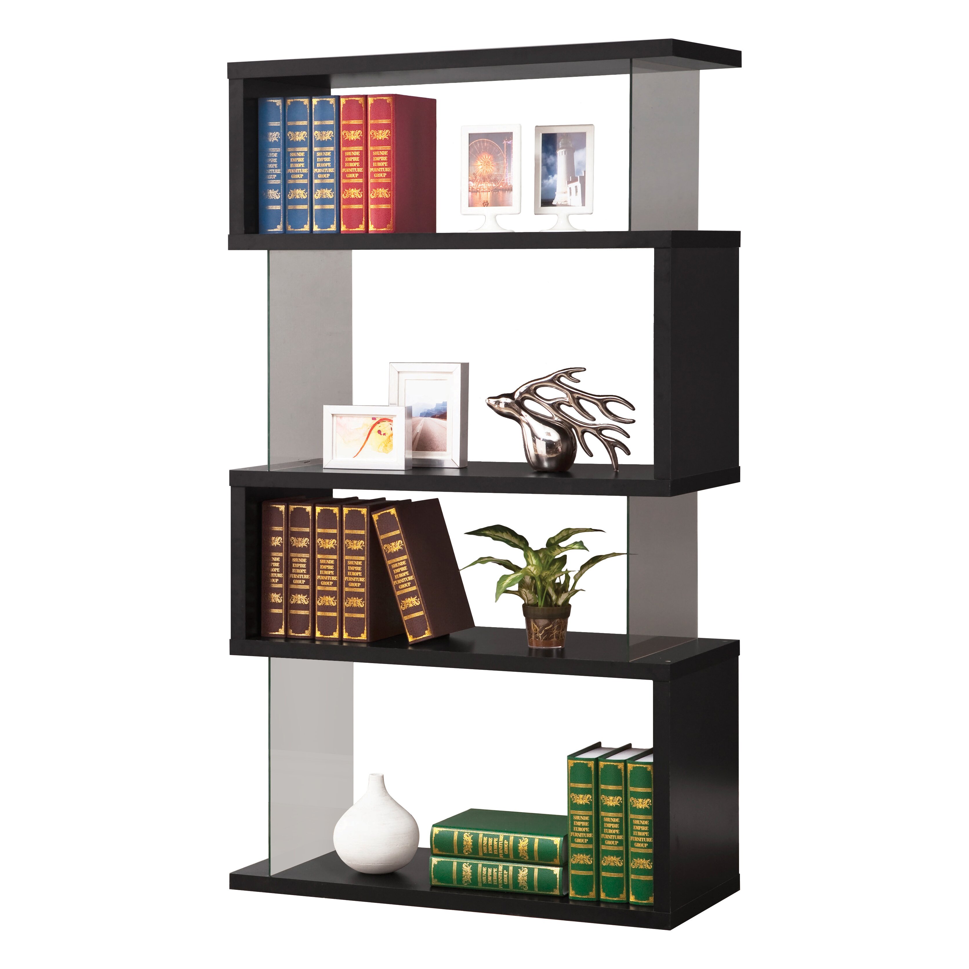 Brayden Studio Ignacio 63" Accent Shelves Bookcase ...