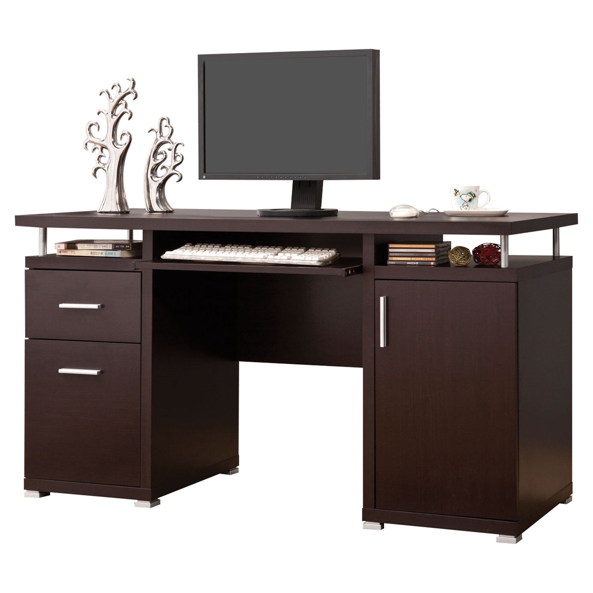 Brayden Studio 2 Drawer Computer Desk \u0026 Reviews  Wayfair