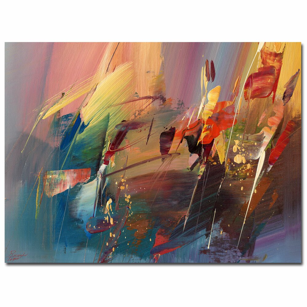 Brayden Studio Rayan Painting Print on Wrapped Canvas & Reviews | Wayfair