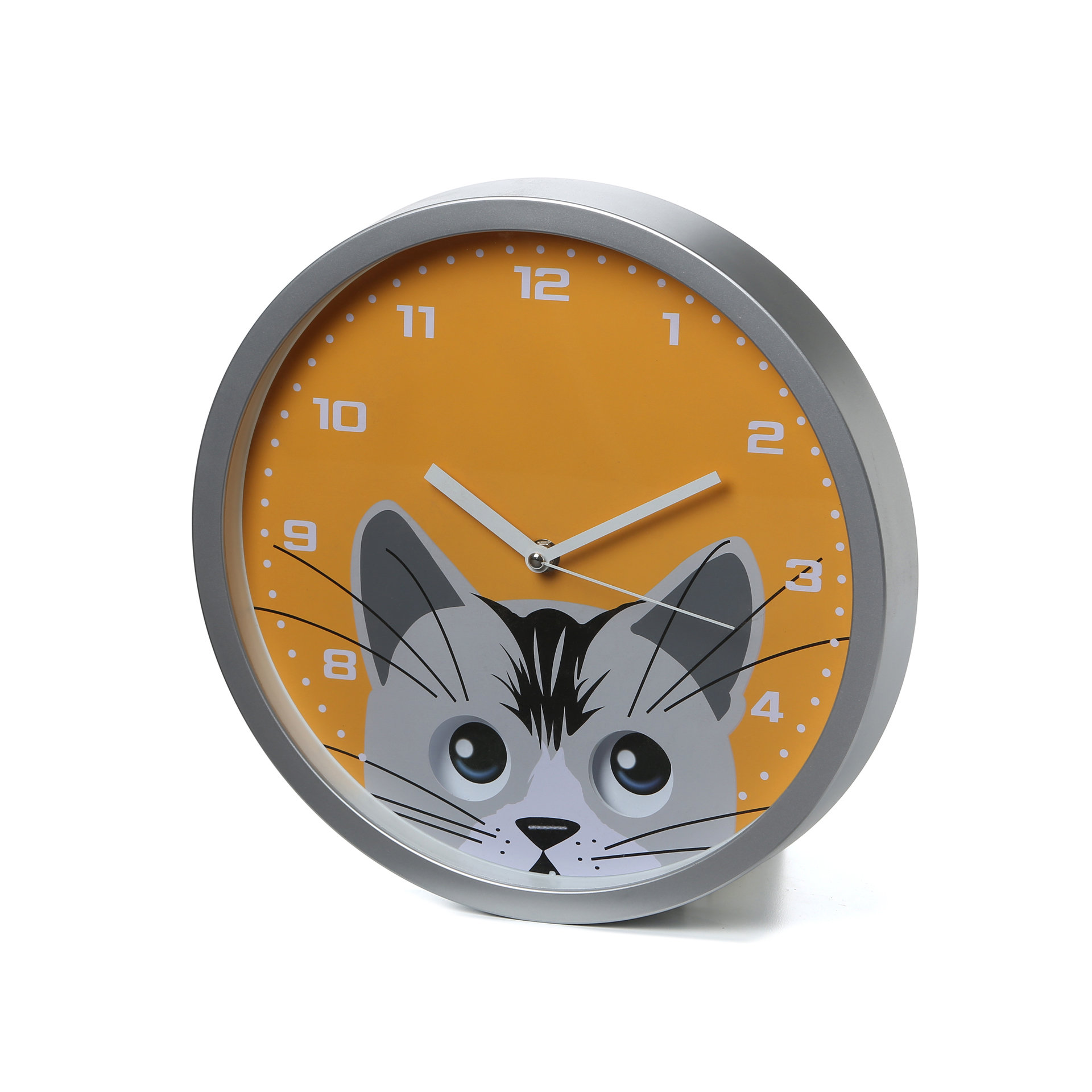 Brayden Studio 12" Cat Eye Pendulum Wall Clock & Reviews Wayfair