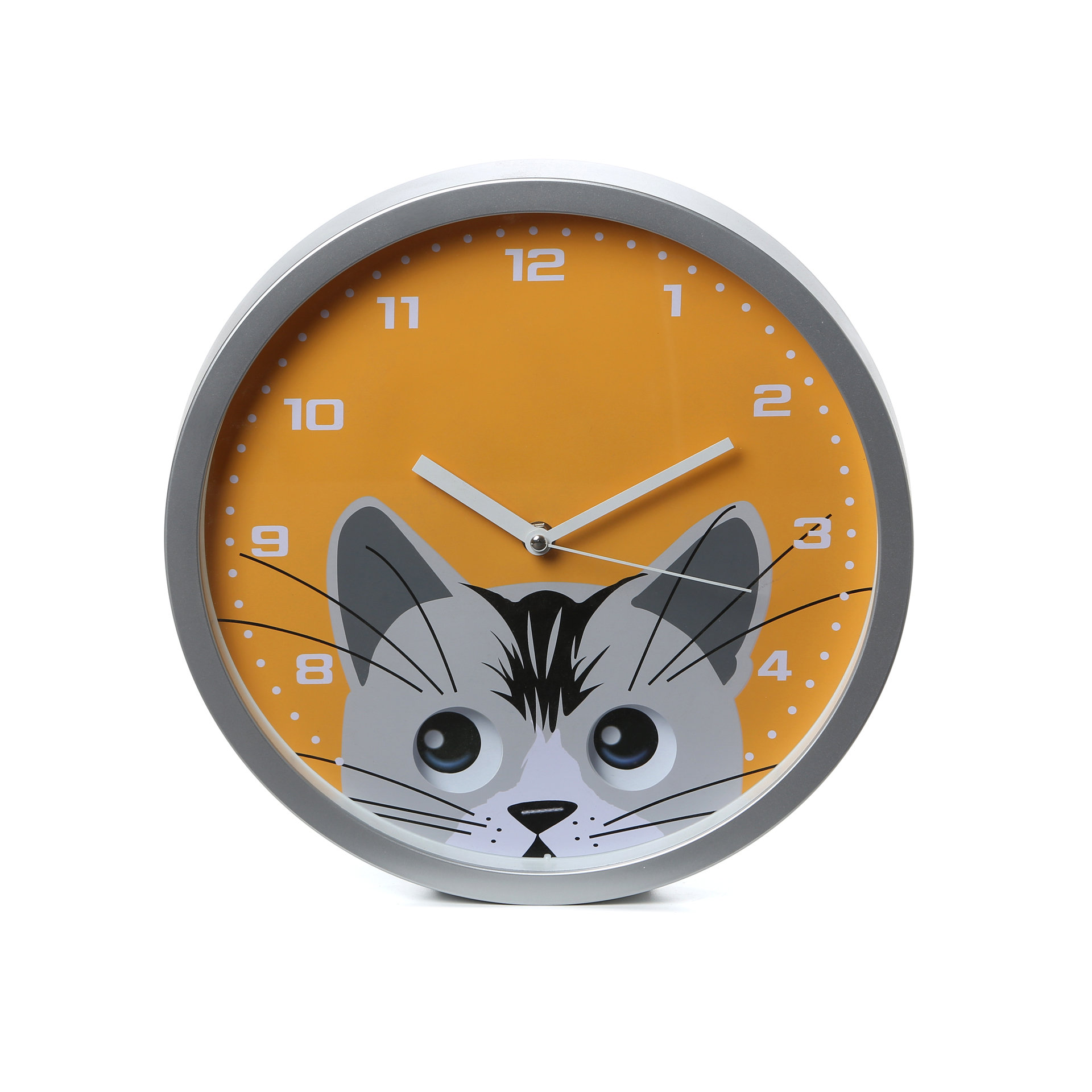 Brayden Studio 12" Cat Eye Pendulum Wall Clock & Reviews Wayfair