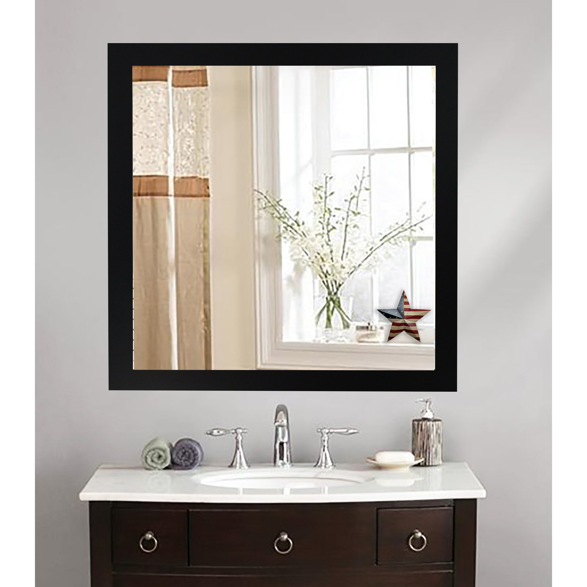 Brayden Studio Rectangle Vanity Wall Mirror Wayfair