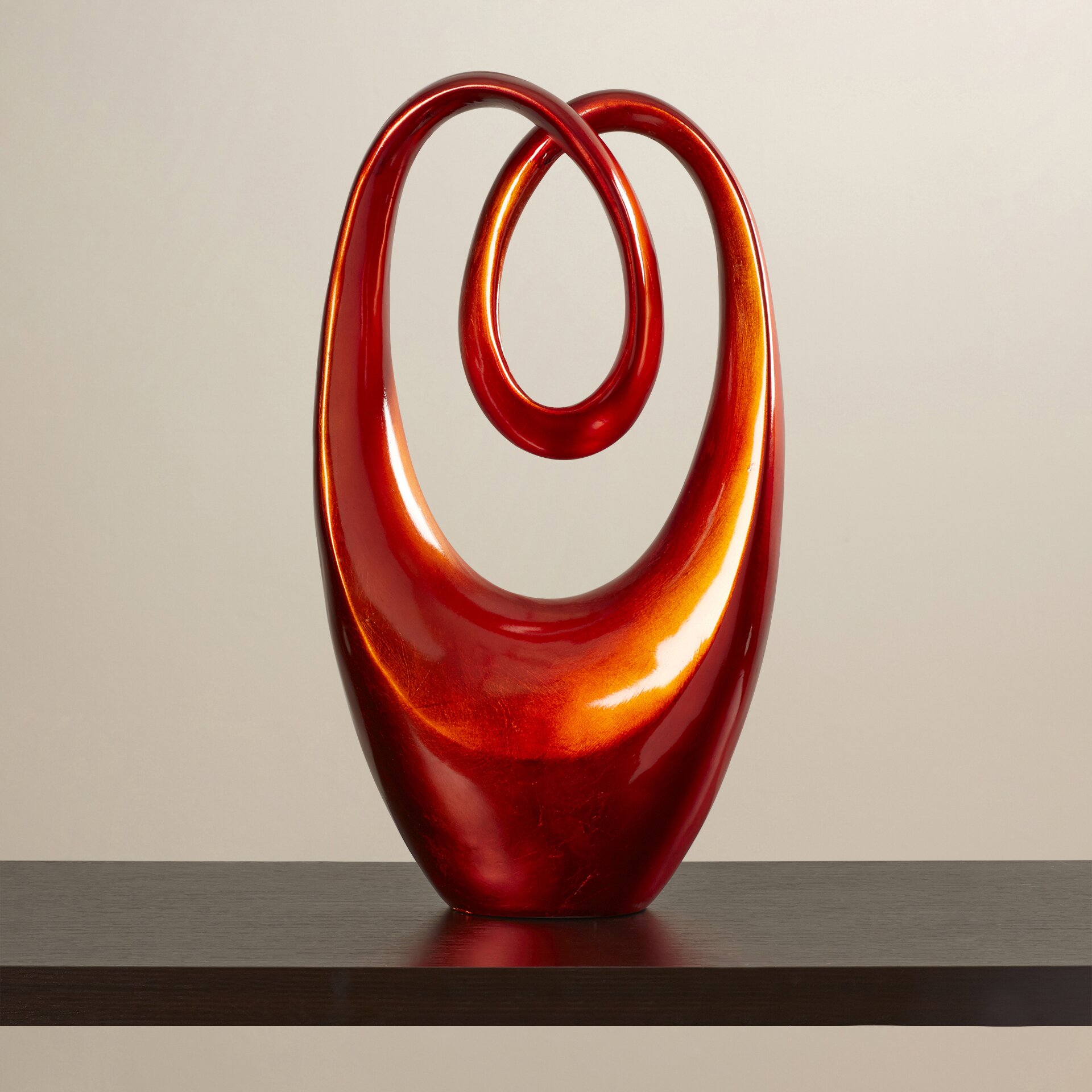 Wade Logan Polystone Foil Sculpture & Reviews | Wayfair