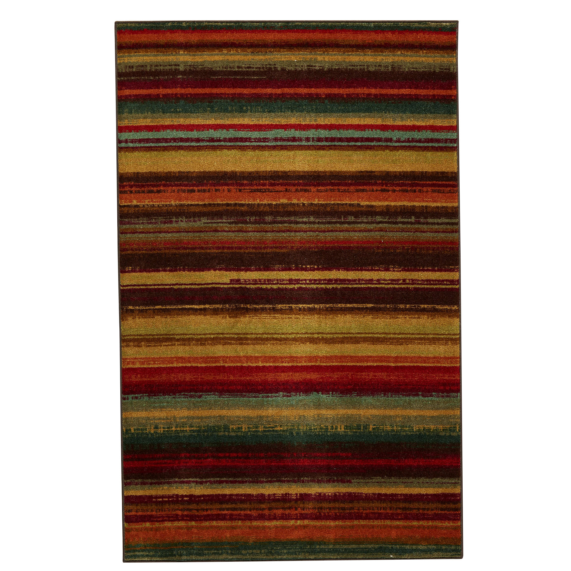 Corrigan Studio Lucent Brown/Yellow Area Rug & Reviews Wayfair