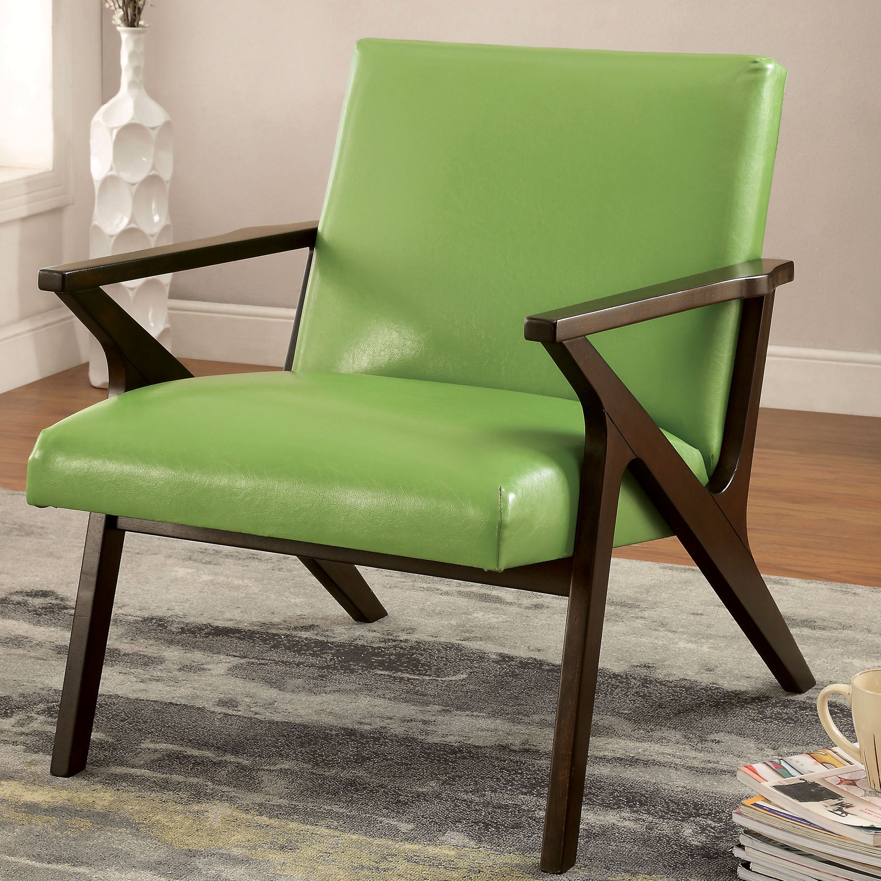 Langley Street Shankill Faux Leather Arm Chair Amp Reviews