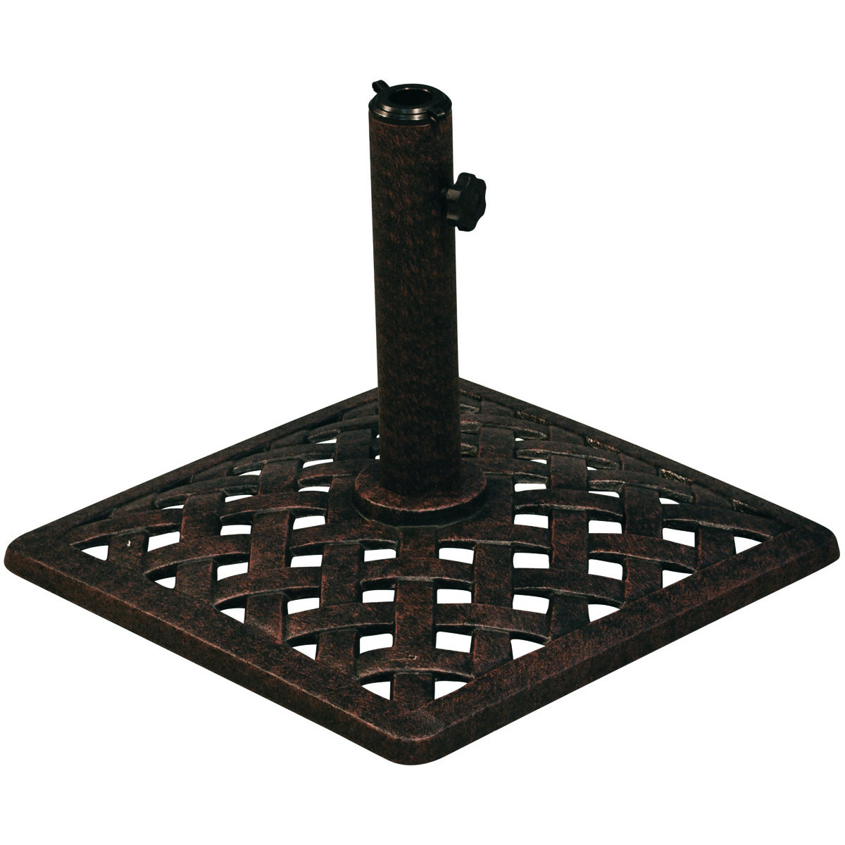 California Outdoor Designs La Jolla Cast Iron Free Standing Umbrella