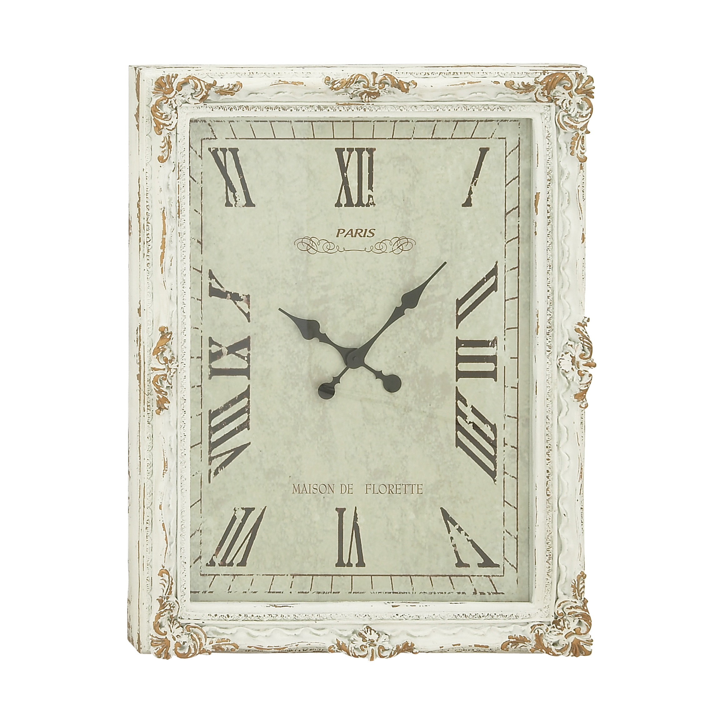 Lark Manor Rectangular Wood Wall Clock Wayfair