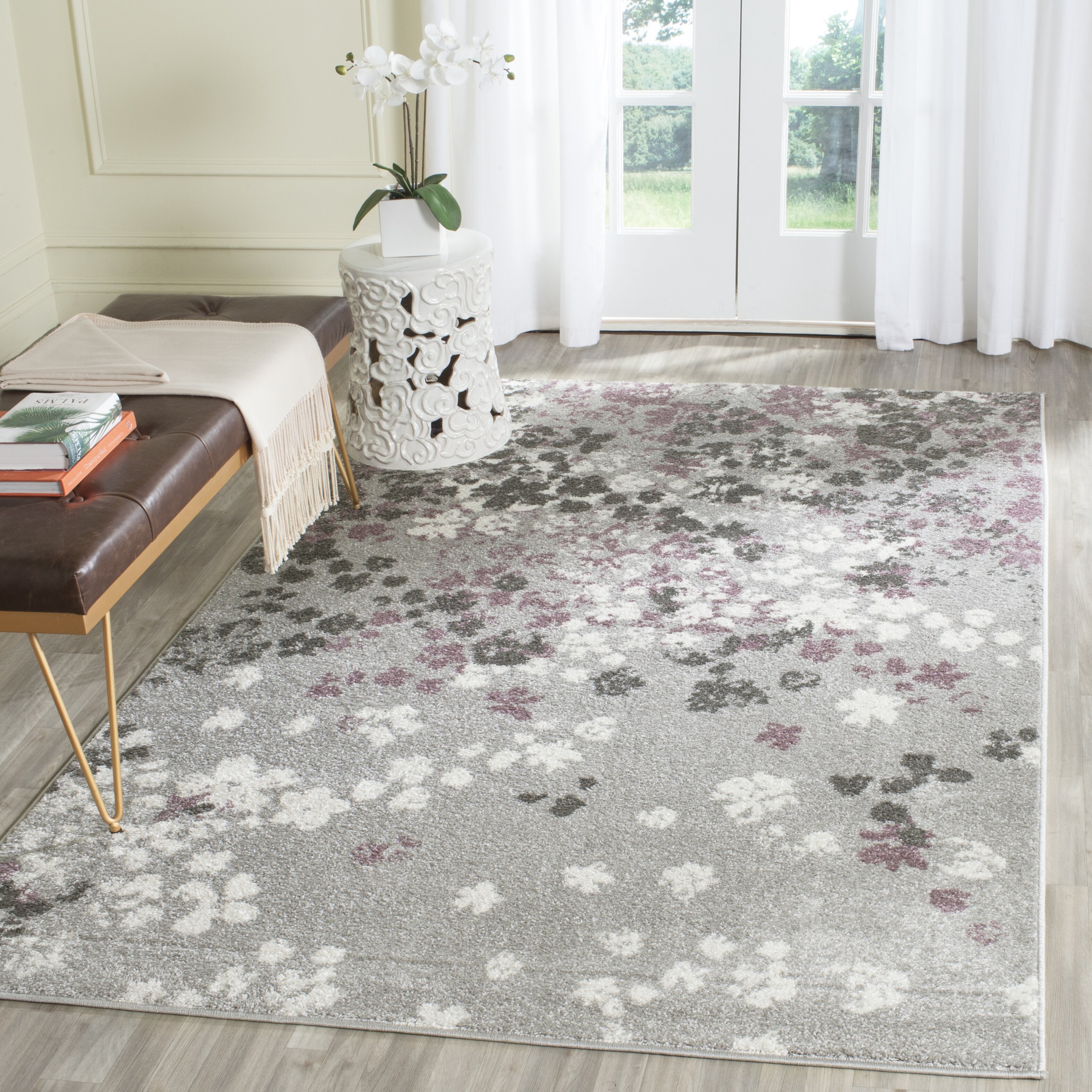 Gray And Purple Rug Lightbox Moreview U0026middot Lightbox