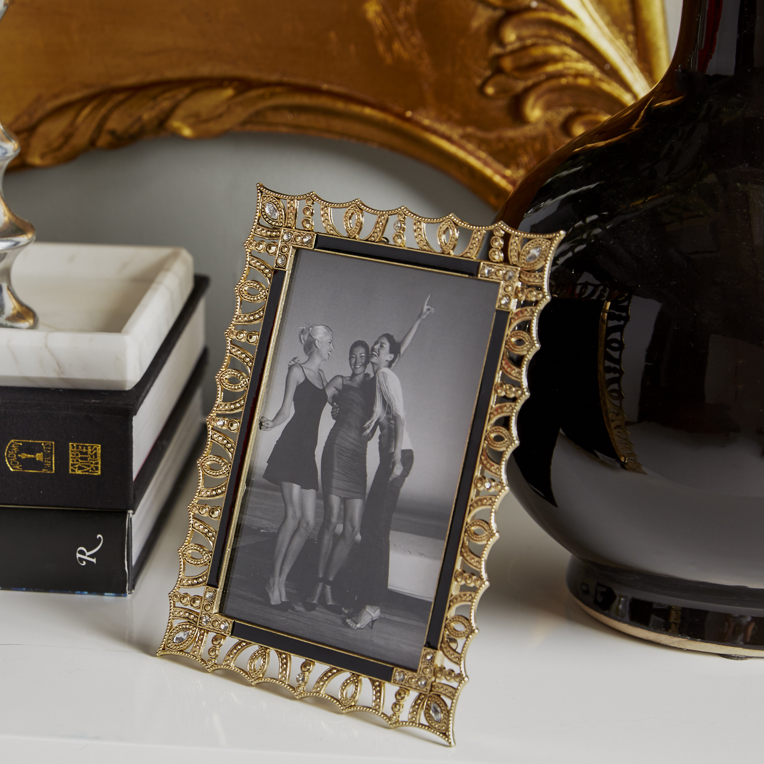 Philip Whitney Mariposa Scalop Picture Frame & Reviews Wayfair