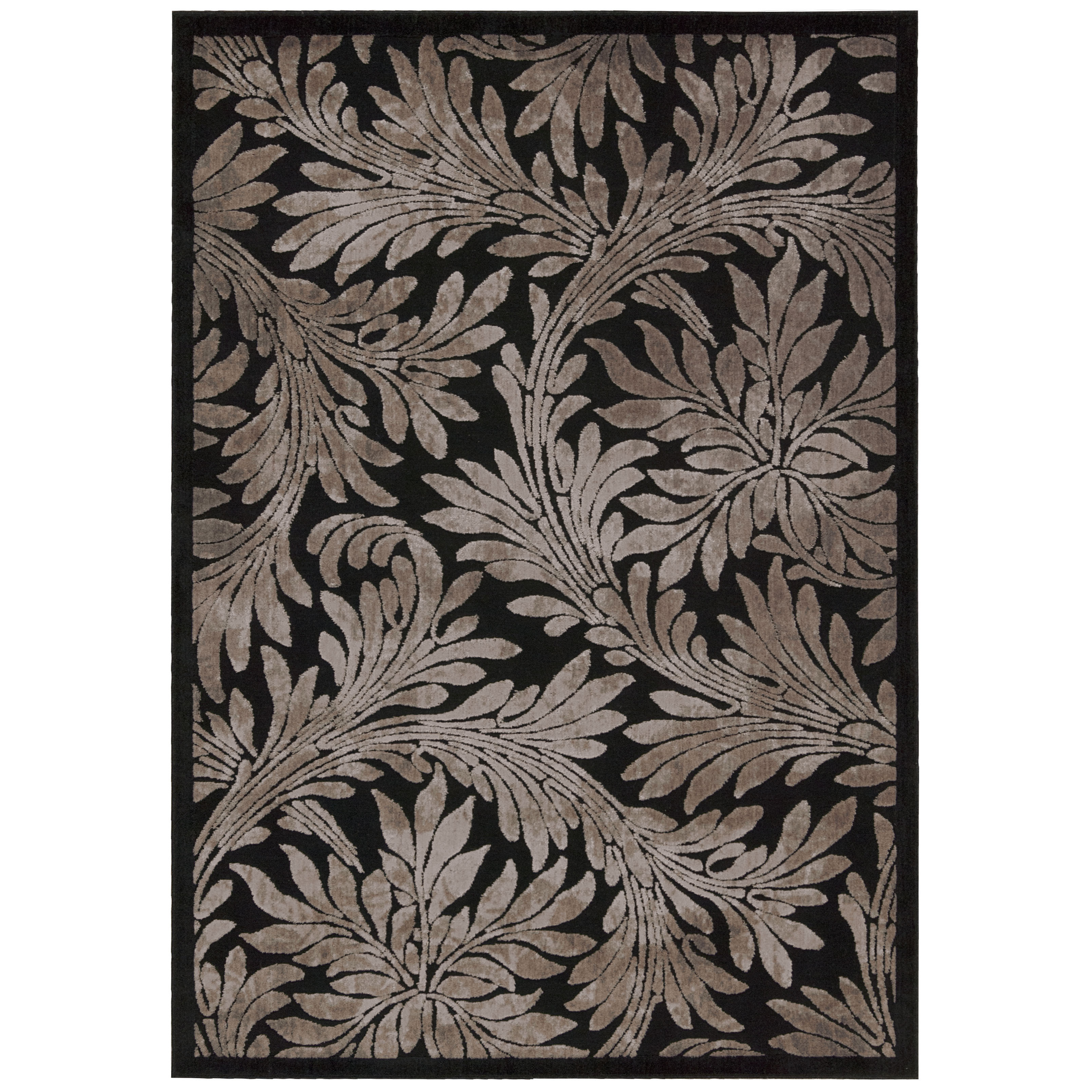 Nourison Graphic Illusions Black Area Rug Wayfair