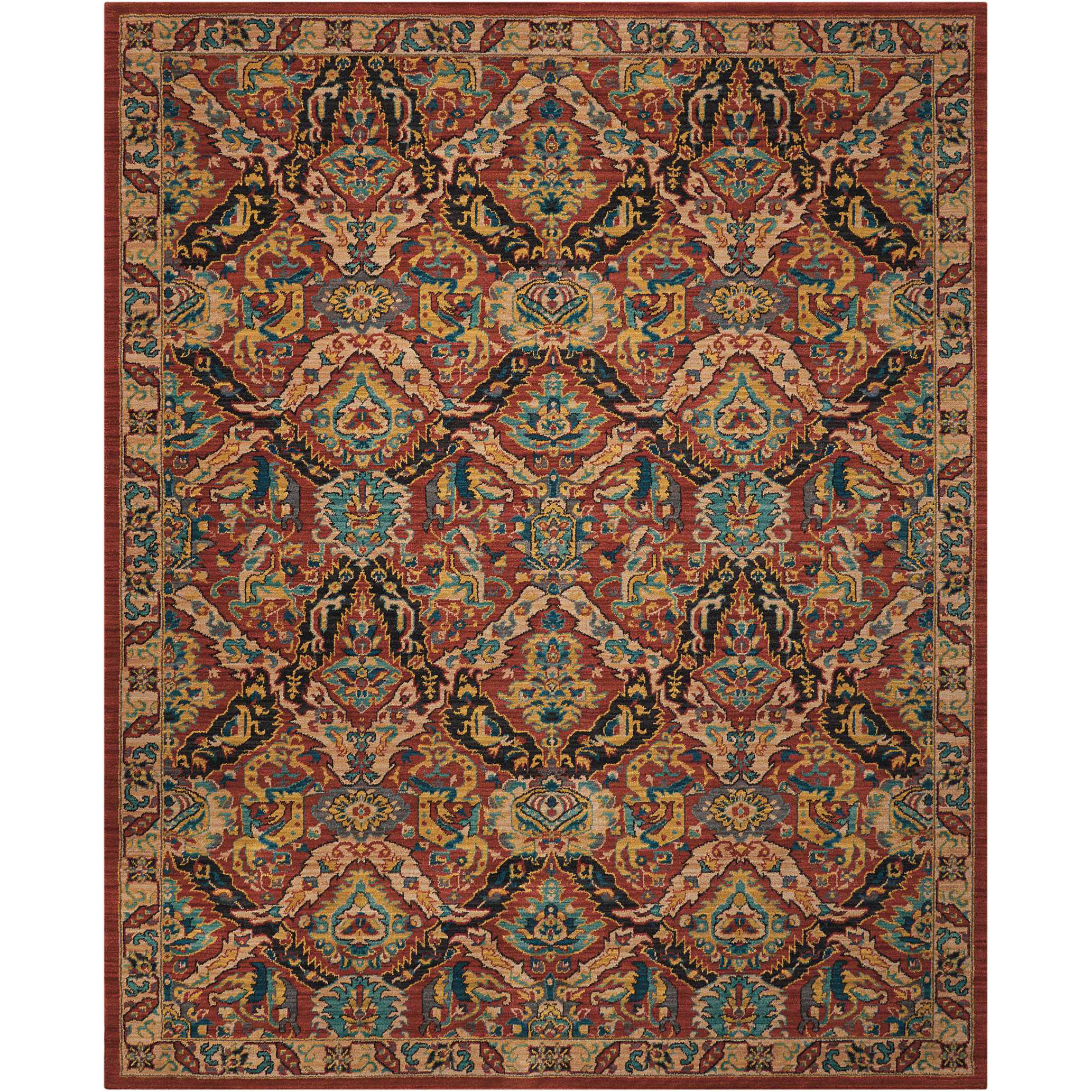 Nourison Red Area Rug Wayfair