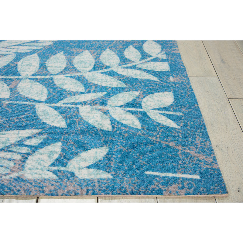 Nourison Coastal Blue Indoor/Outdoor Area Rug Wayfair