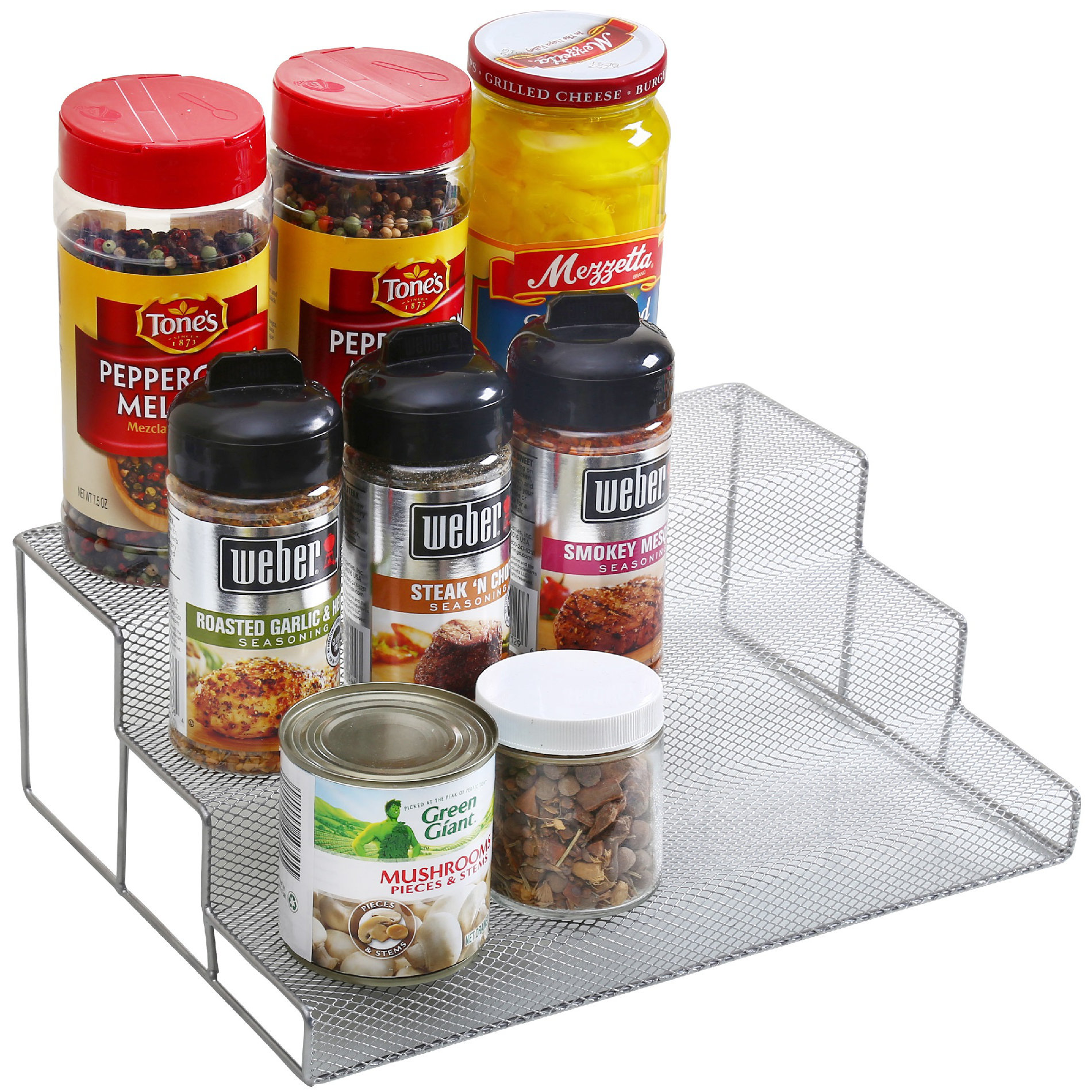 YBM Home Kitchen 3 Tier Spice Rack Shelf Organizer & Reviews Wayfair