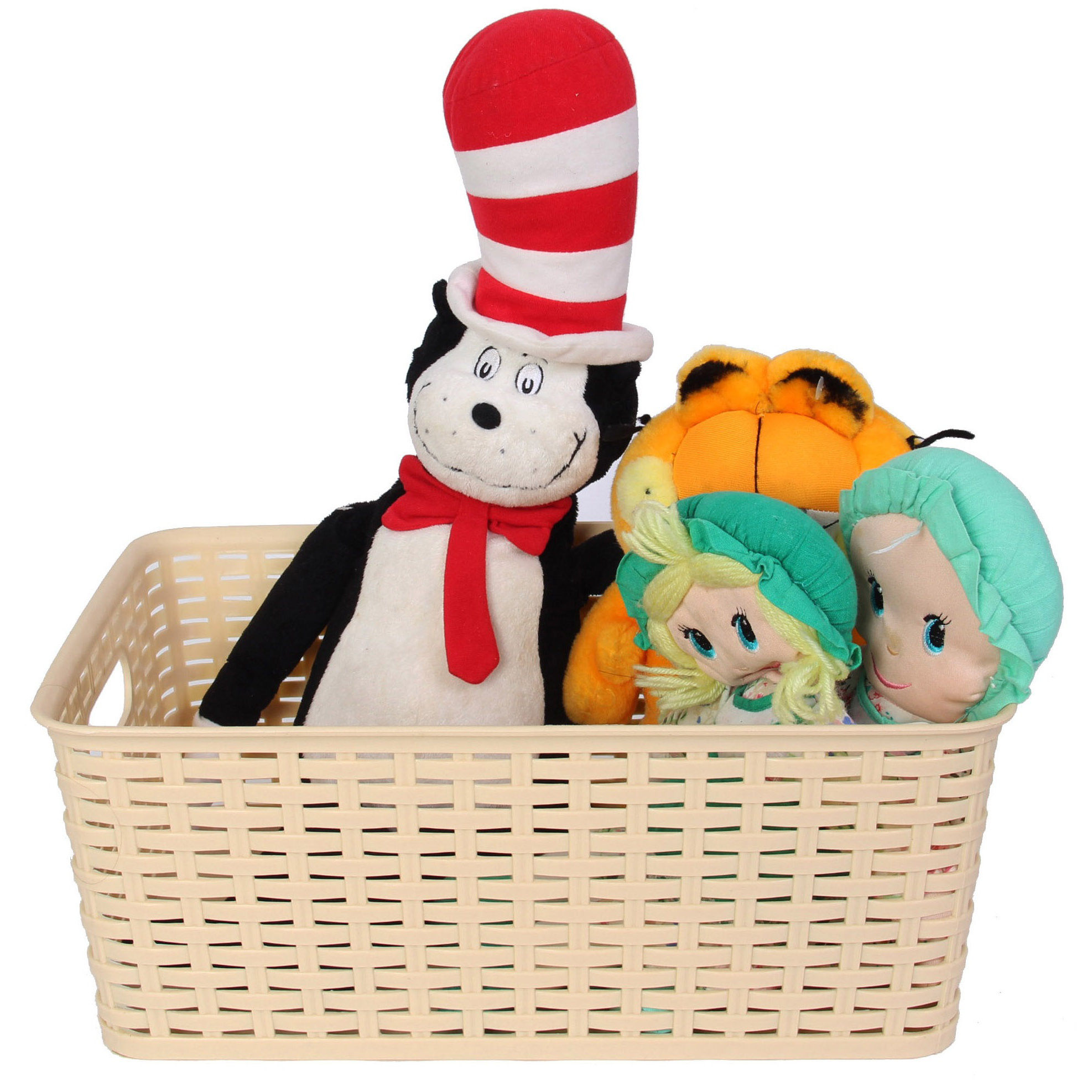 YBM Home Plastic Rattan Storage Basket Organizer & Reviews Wayfair