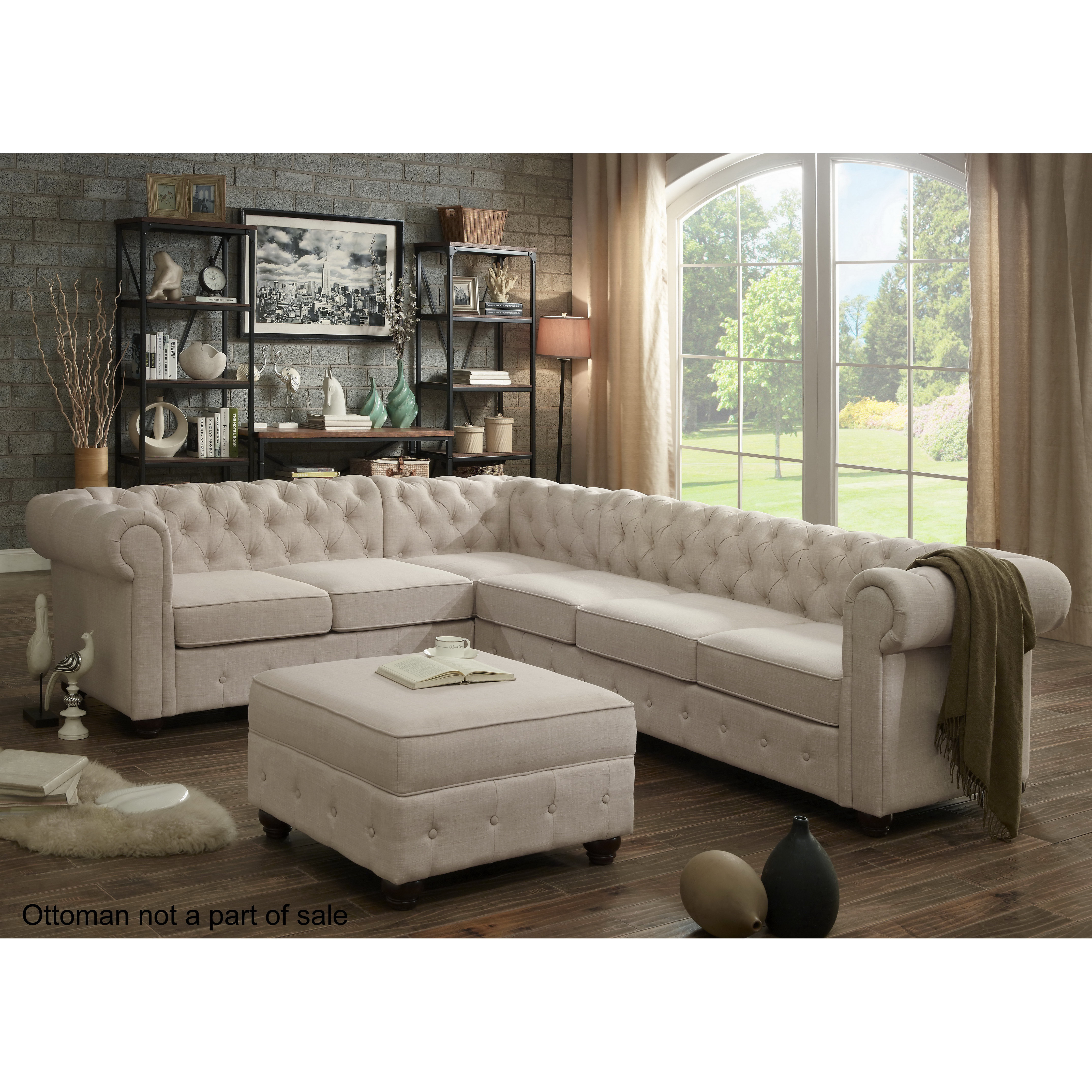 Mulhouse Furniture Garcia Sectional Reviews Wayfair