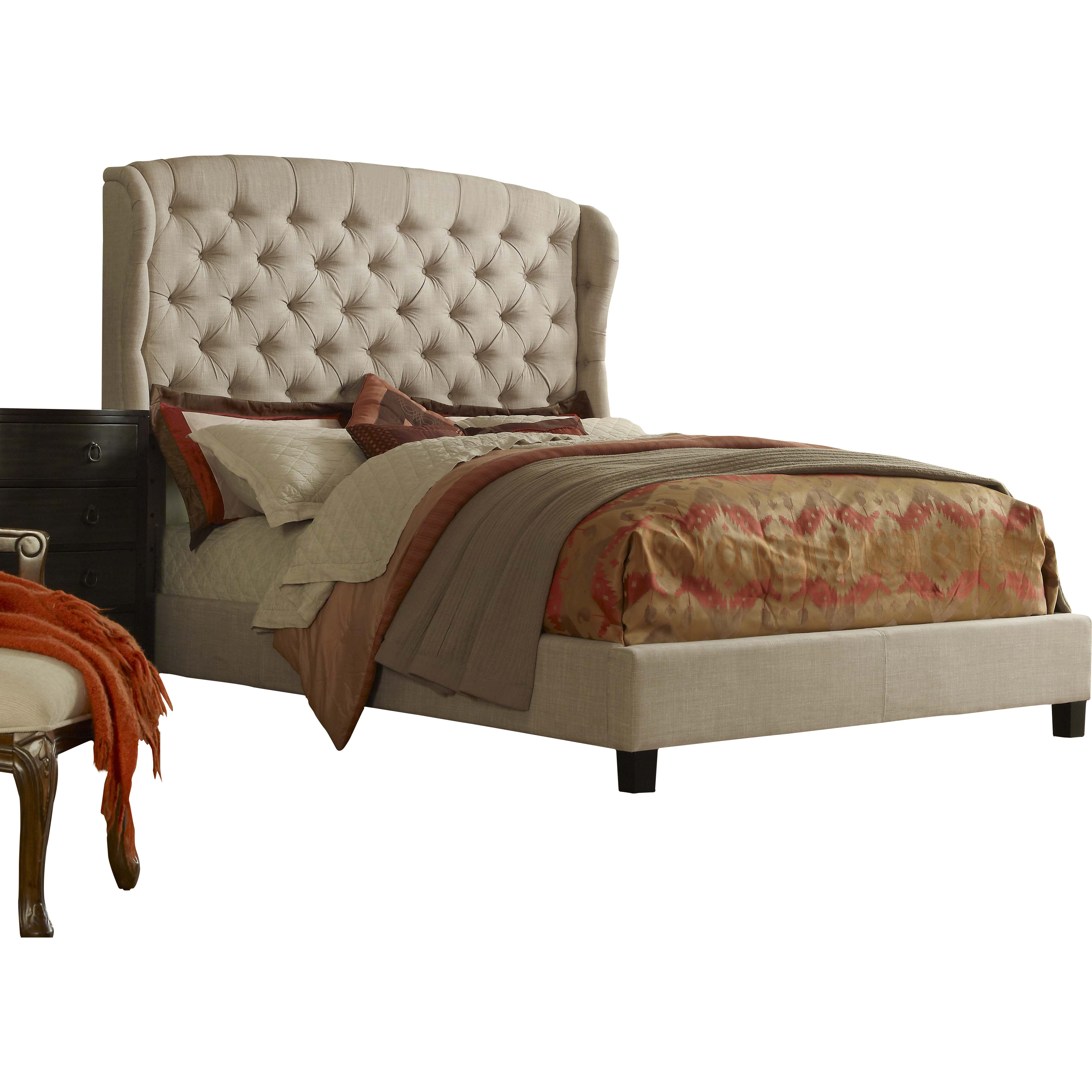 Mulhouse Furniture Felisa Upholstered Panel Bed & Reviews Wayfair