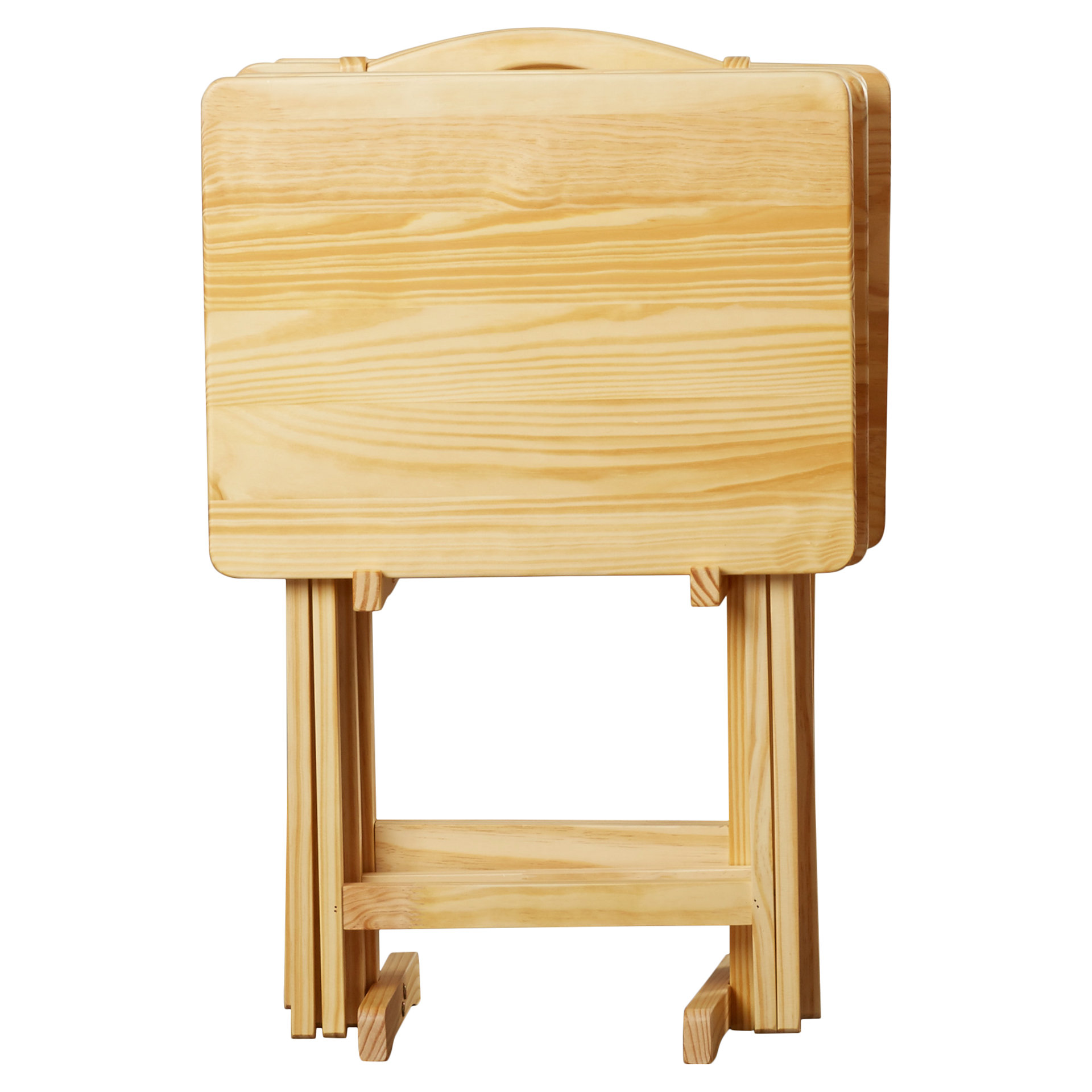 August Grove Mischa TV Tray Table with Stand & Reviews Wayfair