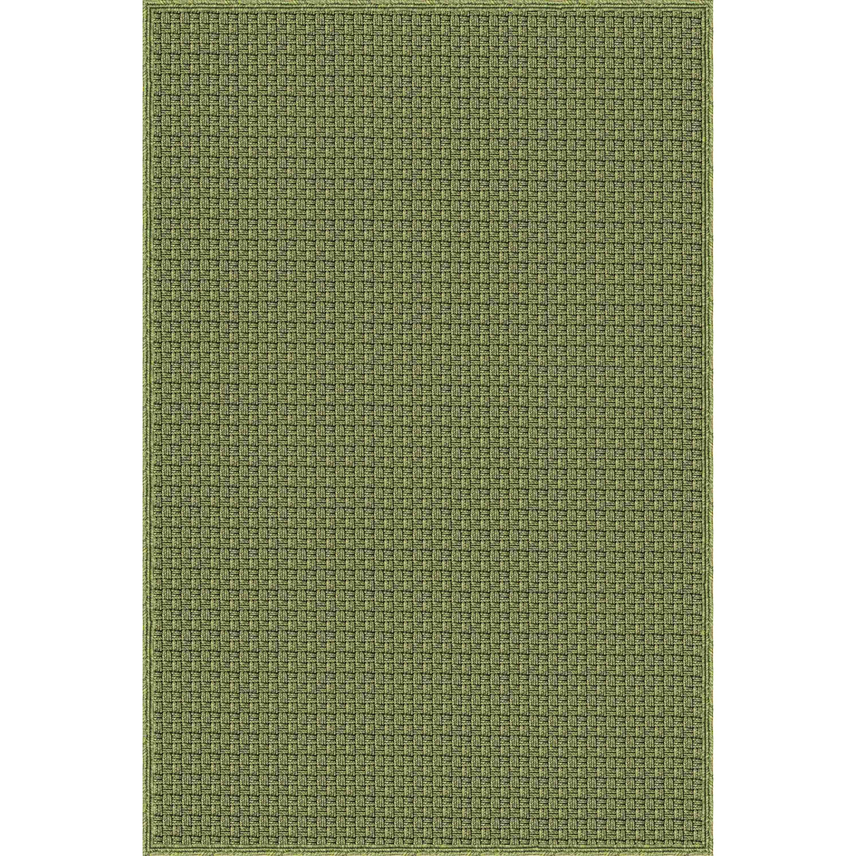 August Grove Myrtle HandWoven Green Indoor/Outdoor Area Rug Wayfair