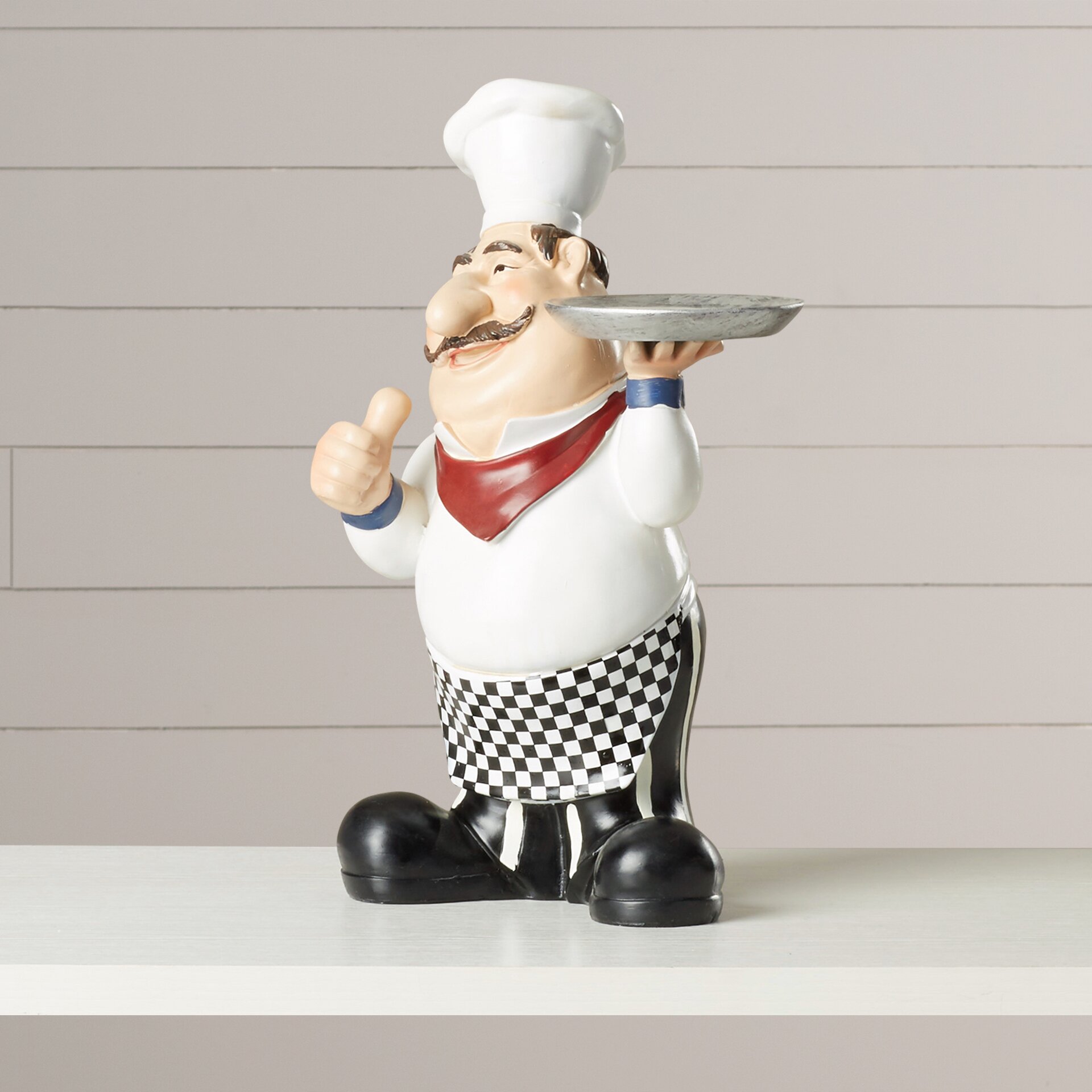 August Grove Rosalie Chef Figurine & Reviews | Wayfair