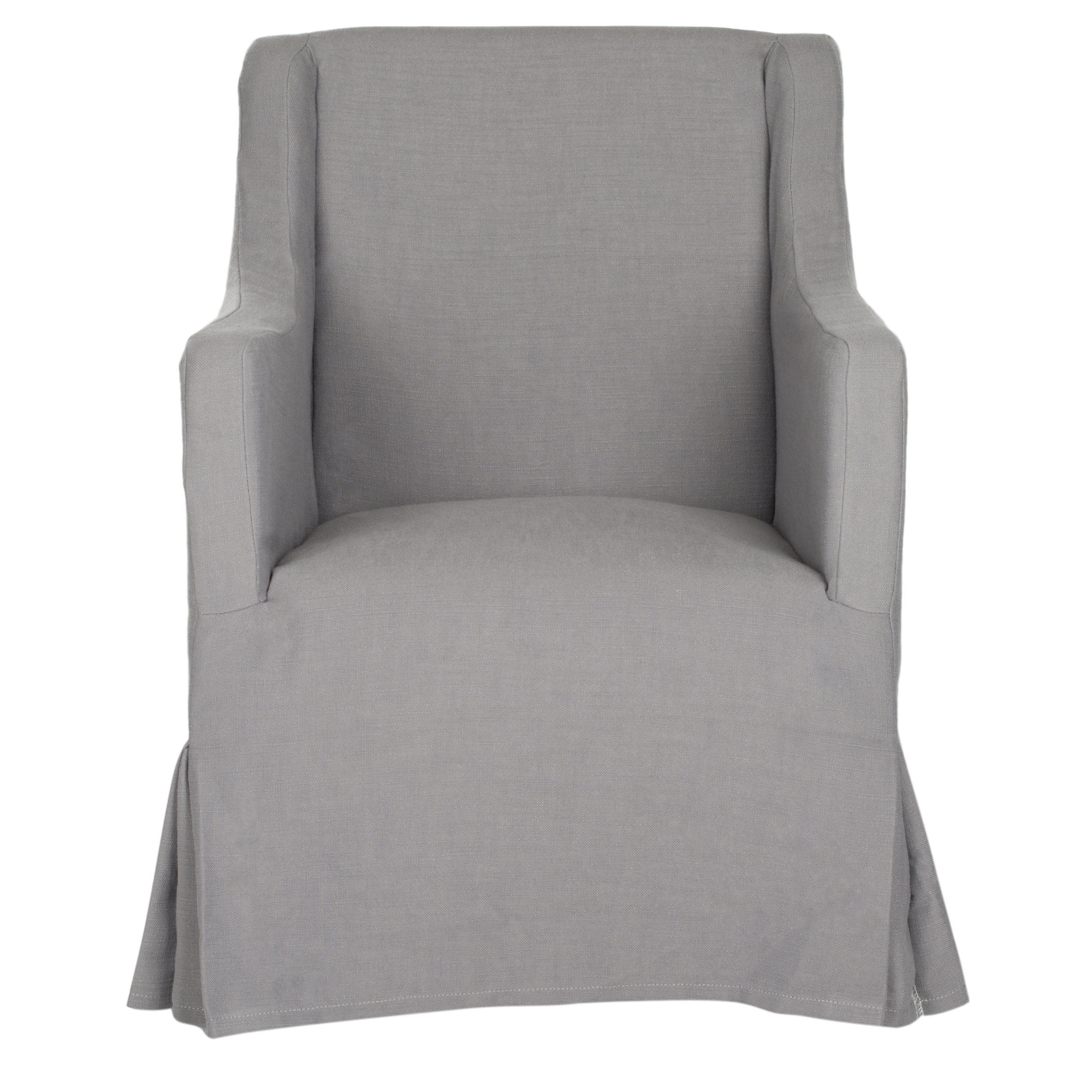 August Grove Skirted Slipcover Arm Chair & Reviews Wayfair