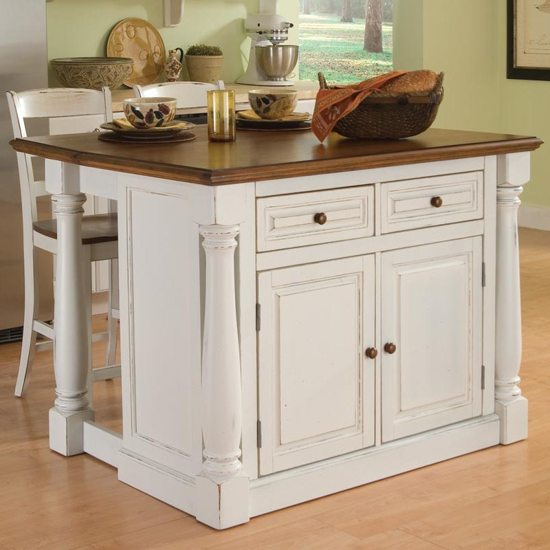 August Grove Shyanne 3 Piece Kitchen Island Set  Reviews 