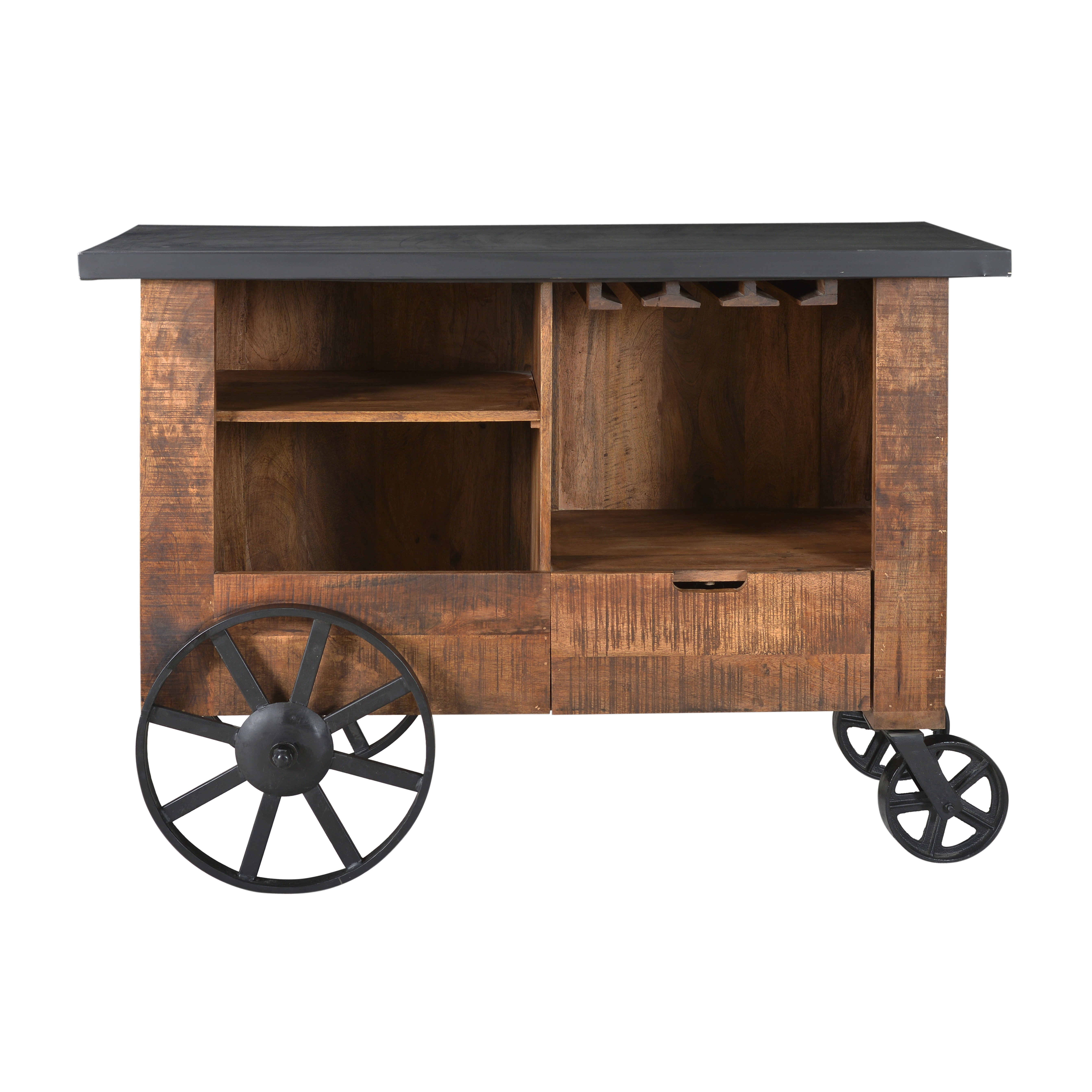 August Grove Bar with Wine Storage Wayfair