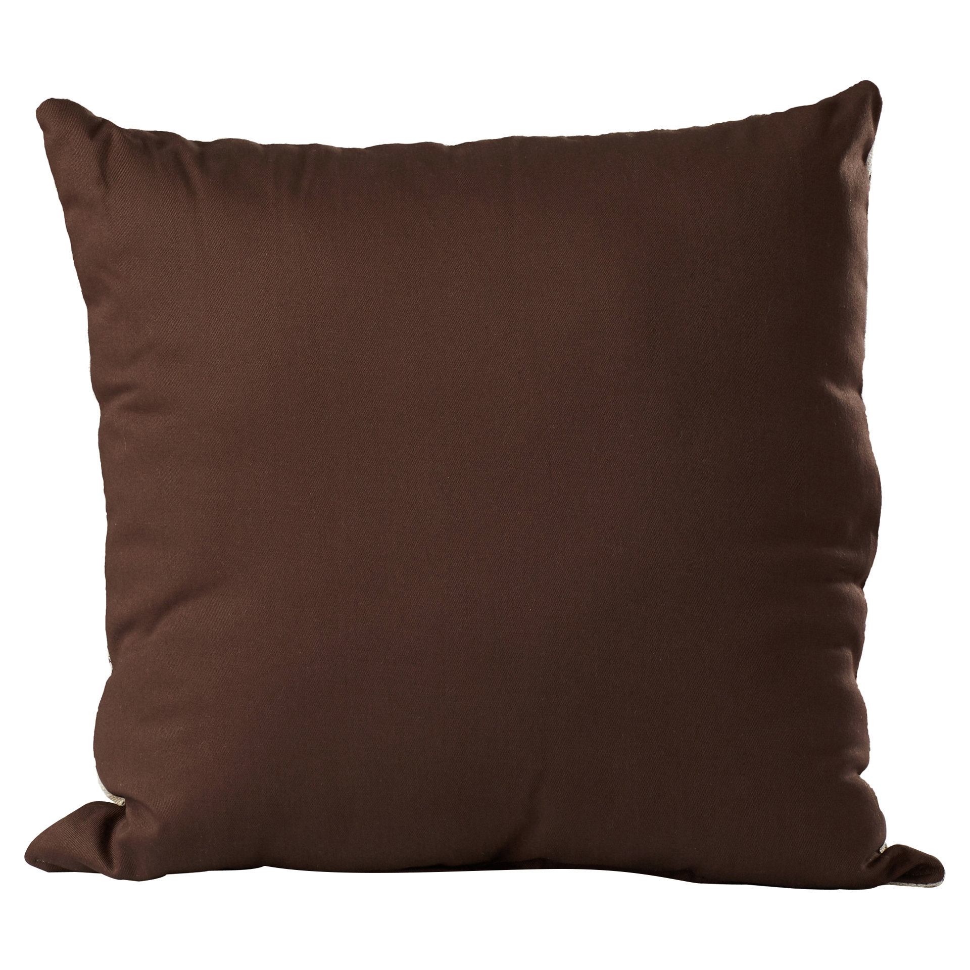 One Allium Way Melba Mocha Knife Edge Throw Pillow & Reviews Wayfair