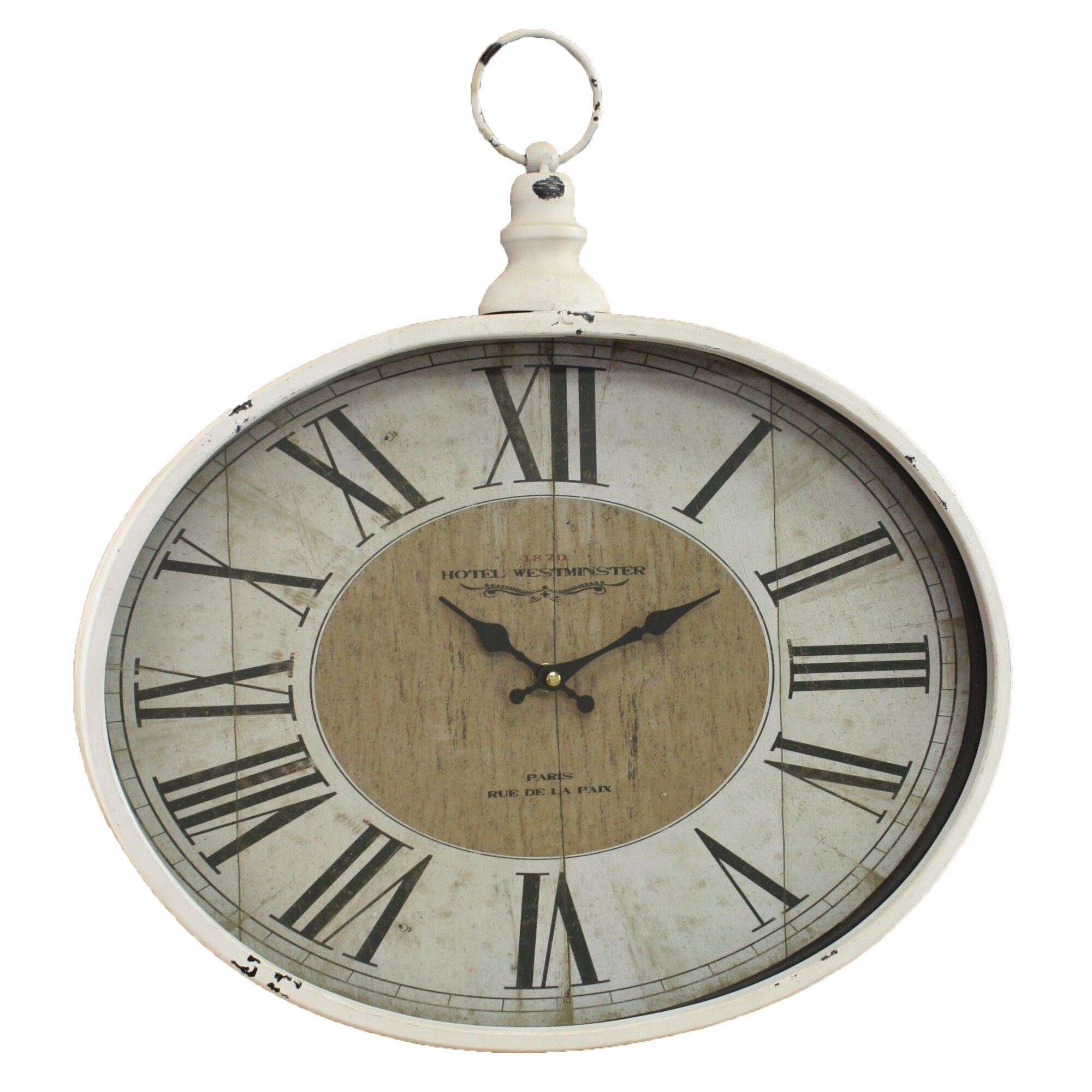 One Allium Way Pocket Watch Wall Clock & Reviews | Wayfair