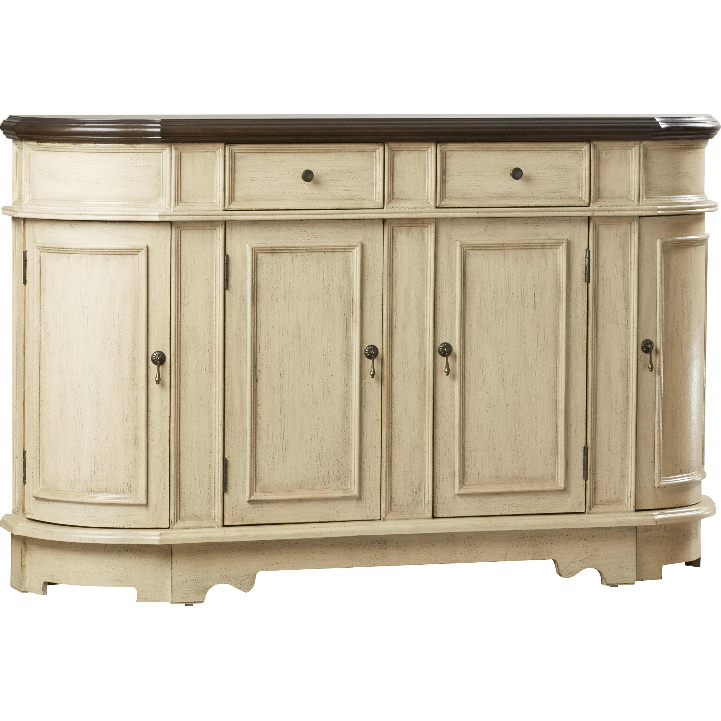 sideboard by way allium 4 door one wood Tiger Allium Door Drawer 4 2 Cabinet Accent One Way