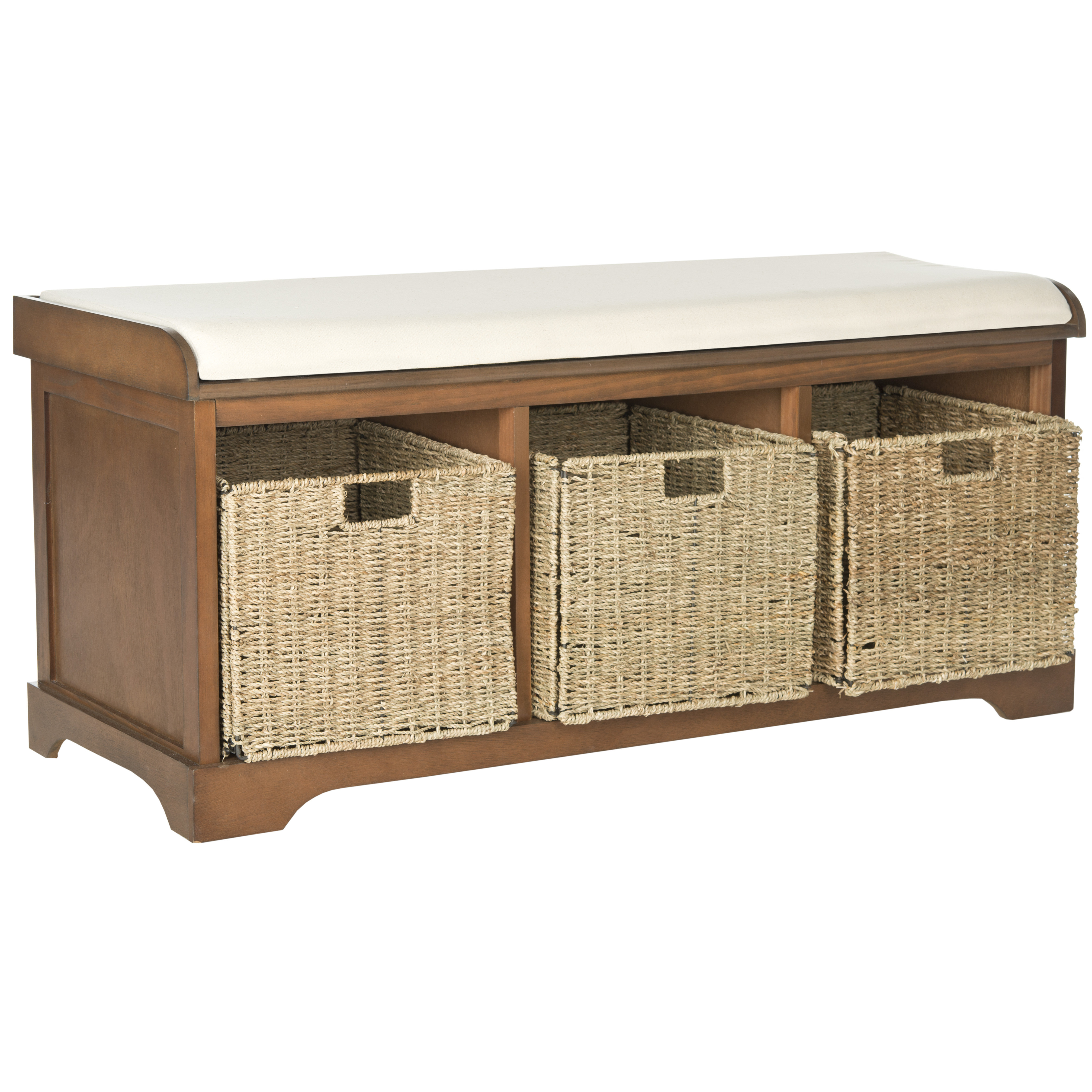 Beachcrest Home Seminole Wood Storage Hallway Bench & Reviews Wayfair.ca