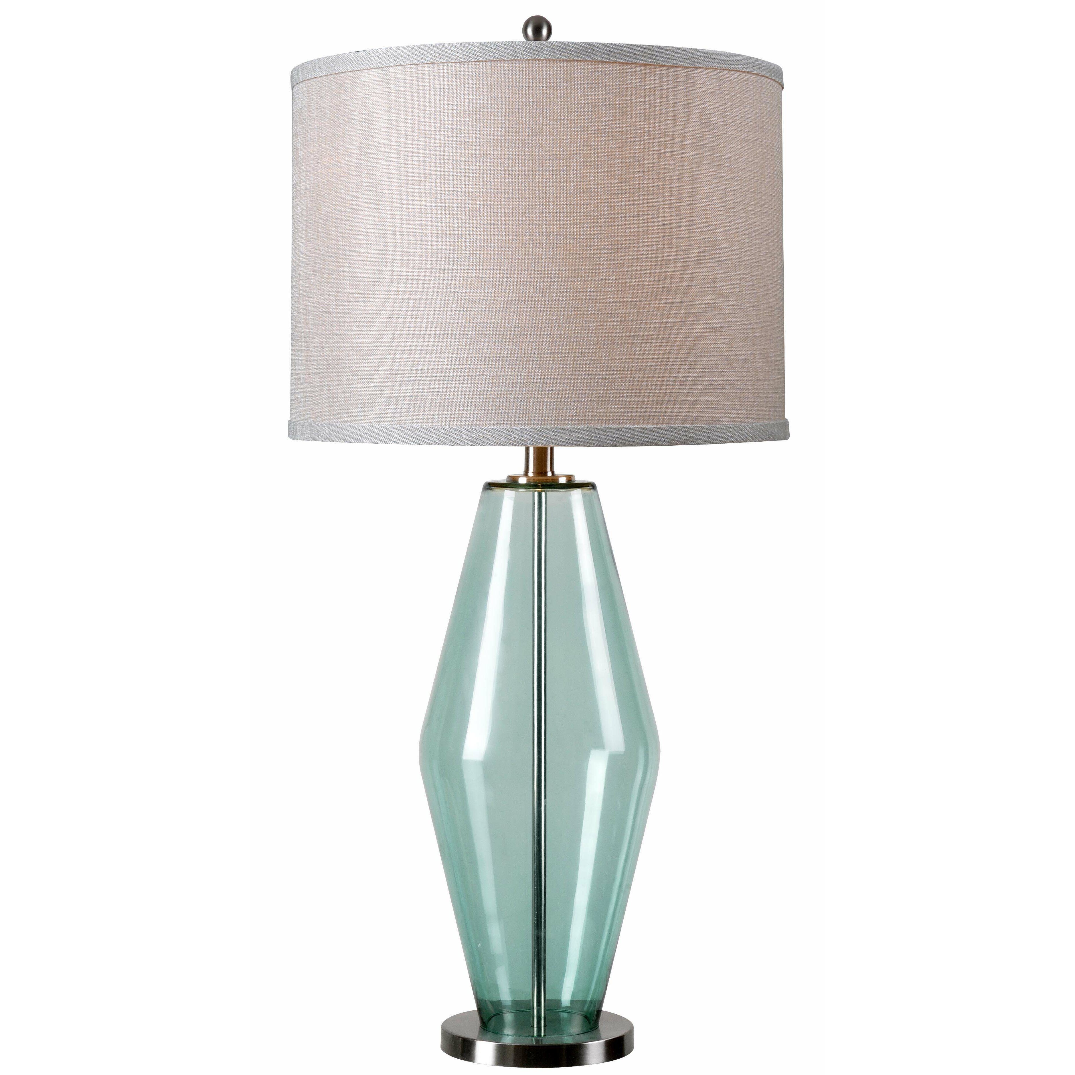 Mykonos 31 H Table Lamp with Drum Shade SEHO1255