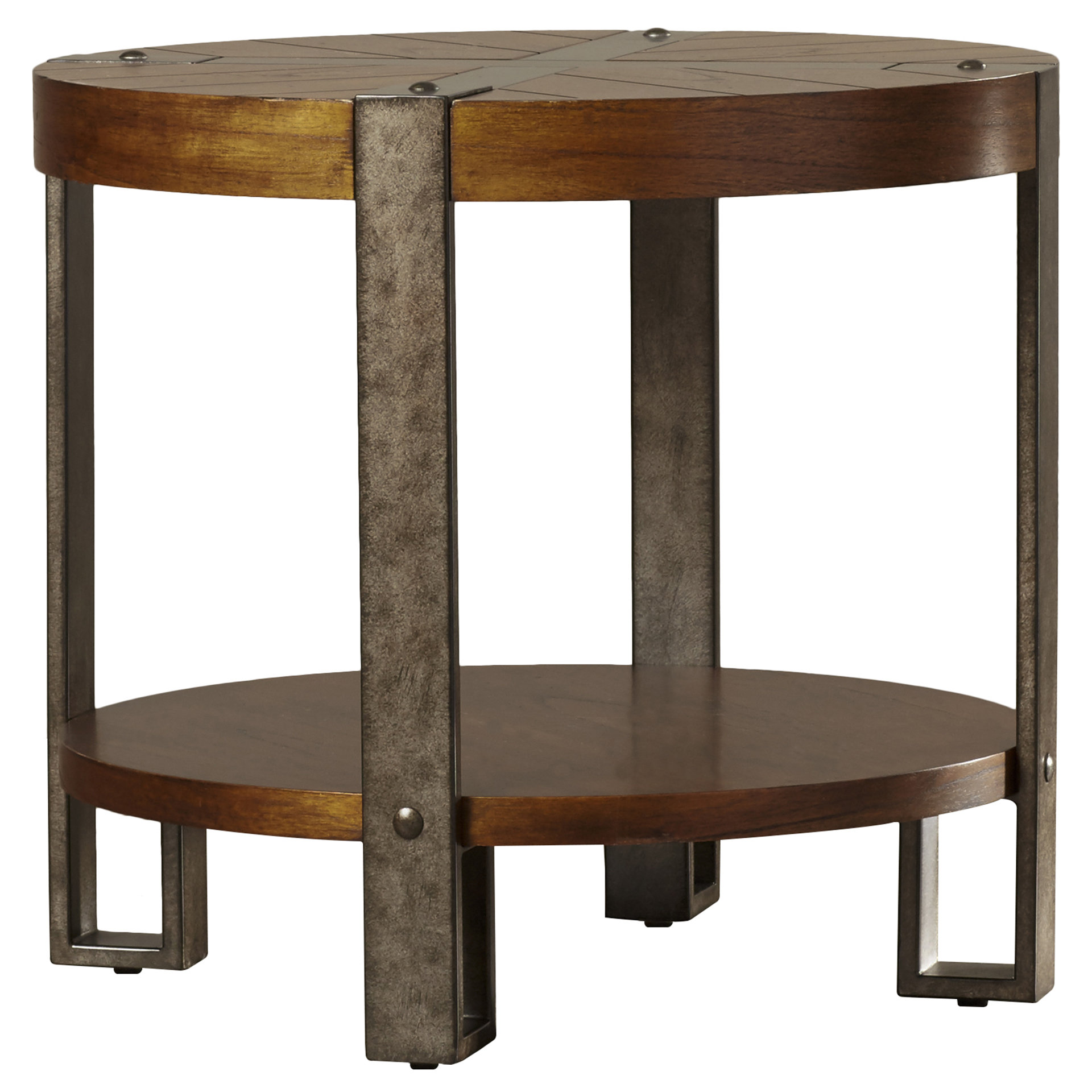 Loon Peak Gallatin Round End Table & Reviews | Wayfair