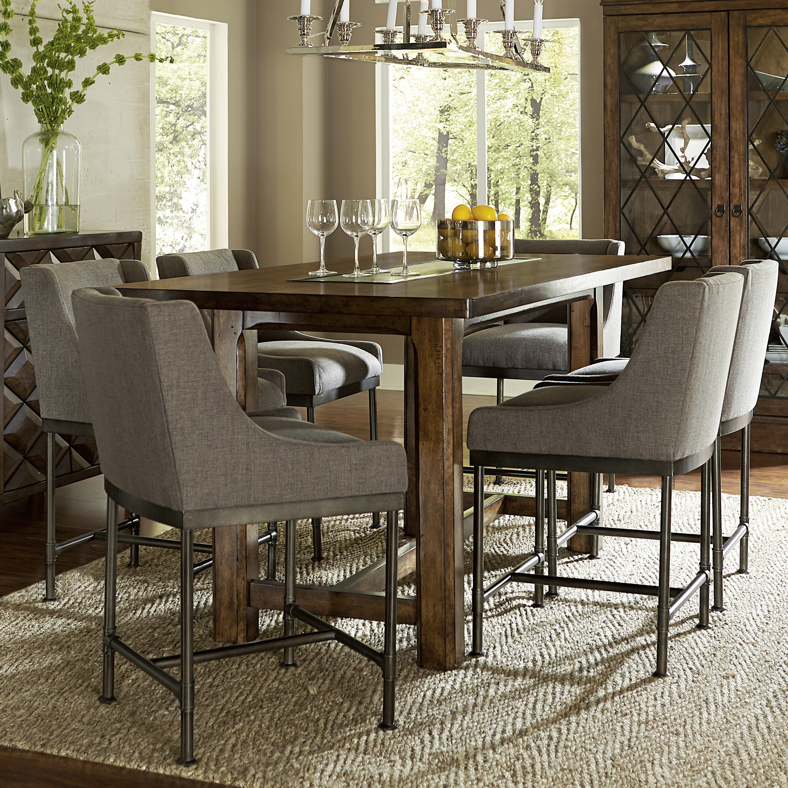 Loon Peak Segula Counter Height Dining Table Wayfair