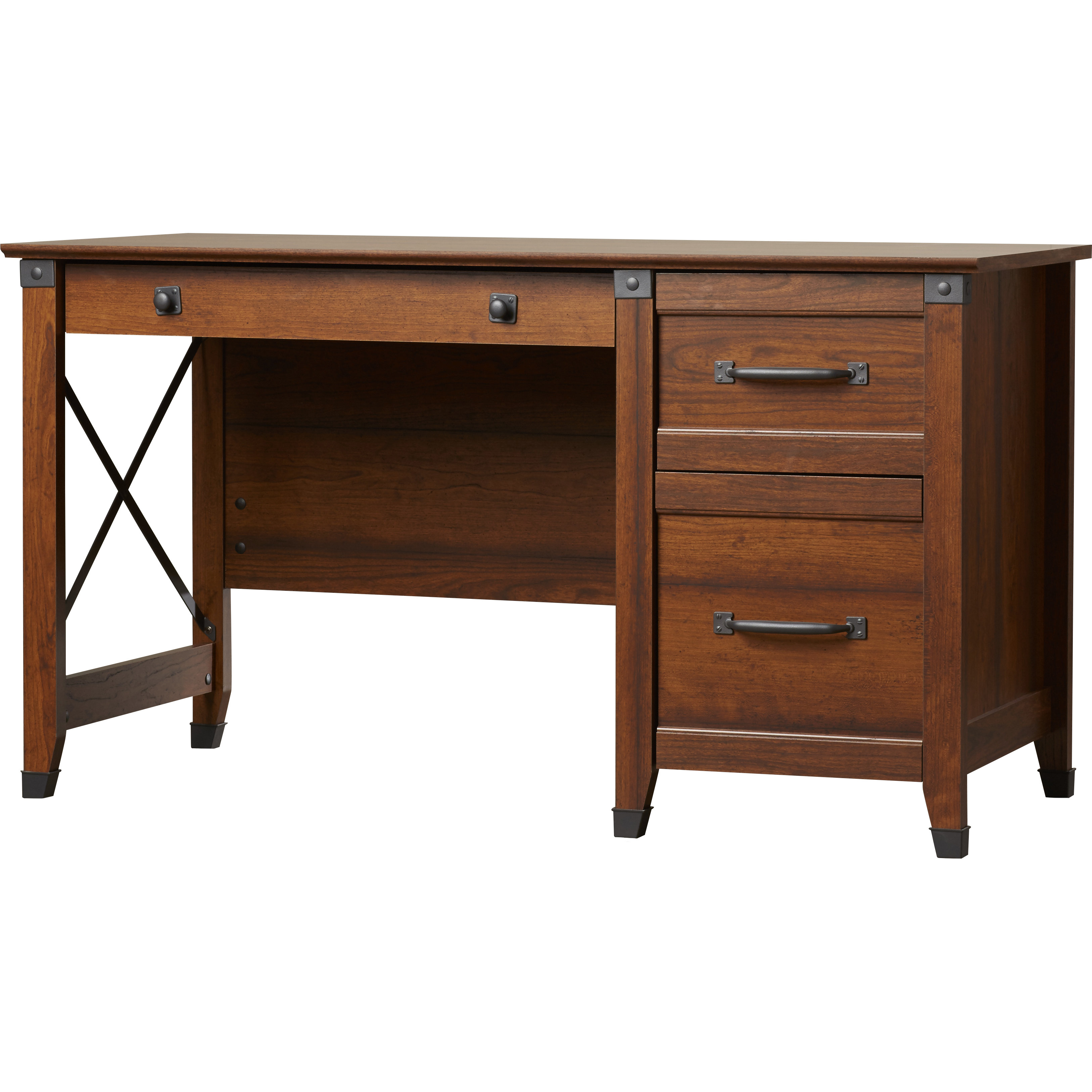 Loon Peak Newdale Computer Desk with 3 Drawers LOON1654