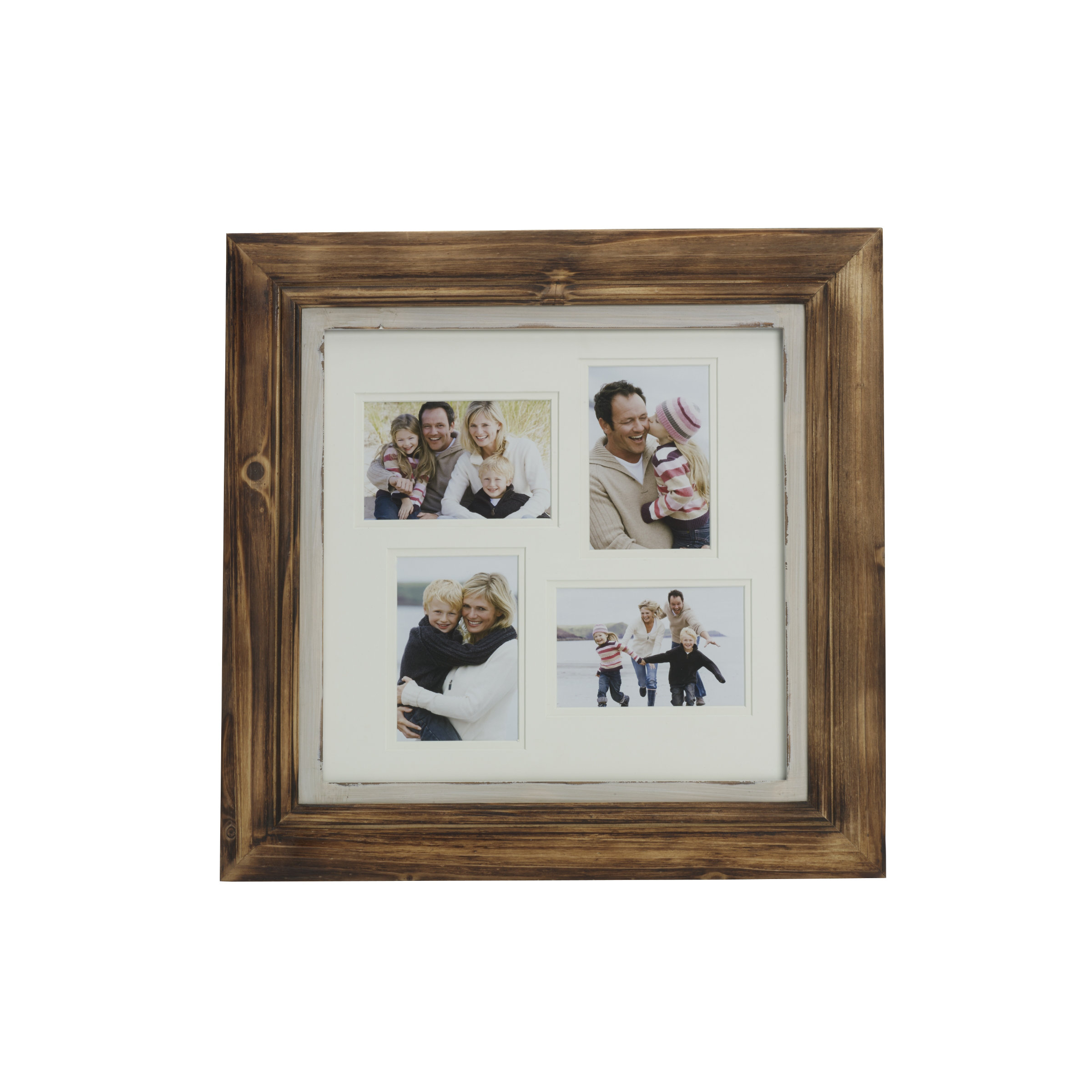 Loon Peak 4Opening Distressed Wood Collage Frame & Reviews Wayfair