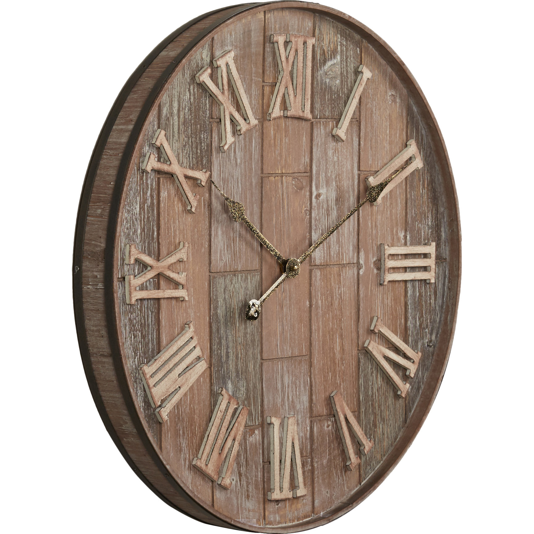 Loon Peak 24" Brick Wall Clock Wayfair